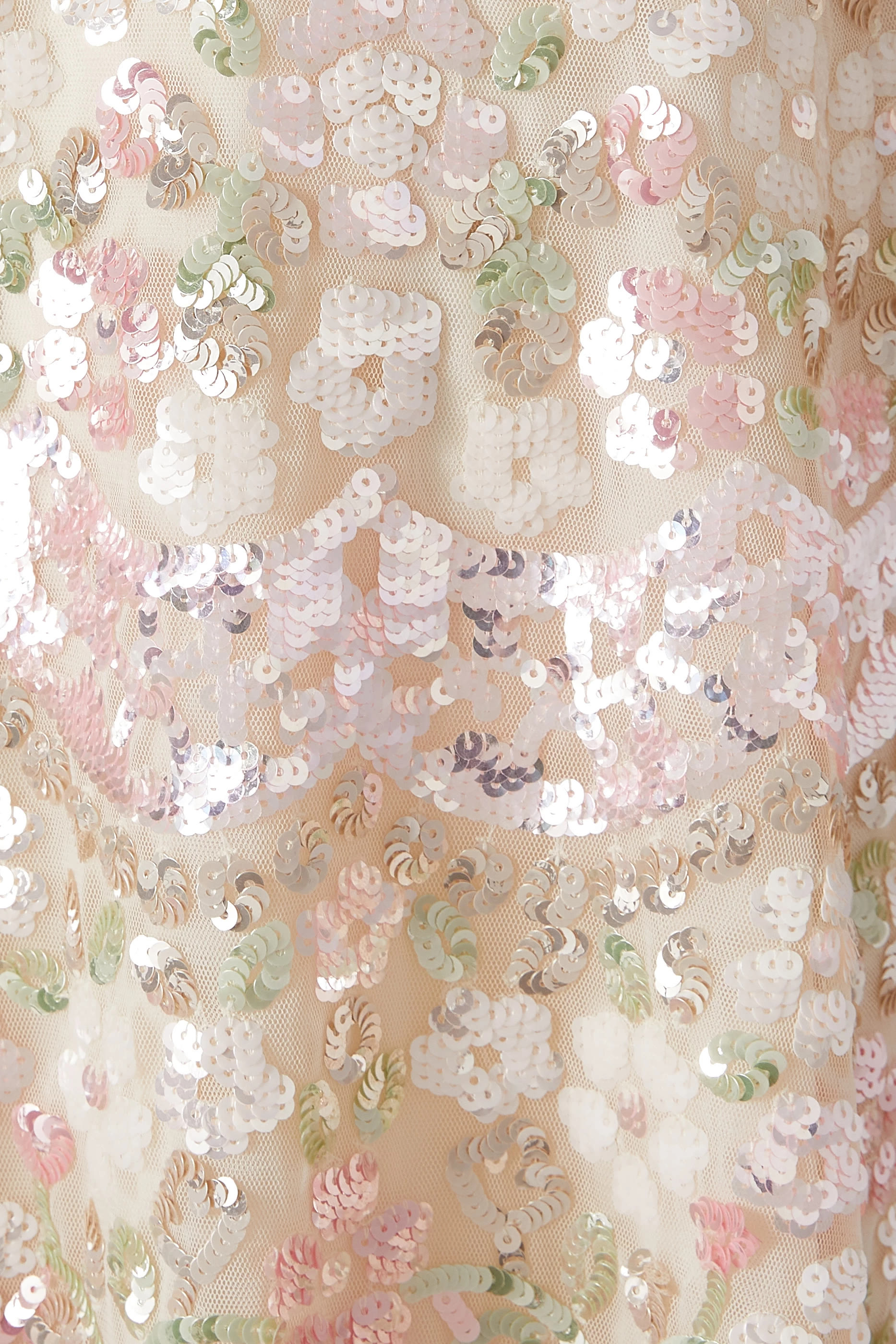 فستان جاردن ديلايت مطرز بقصة واسعة للأطفال