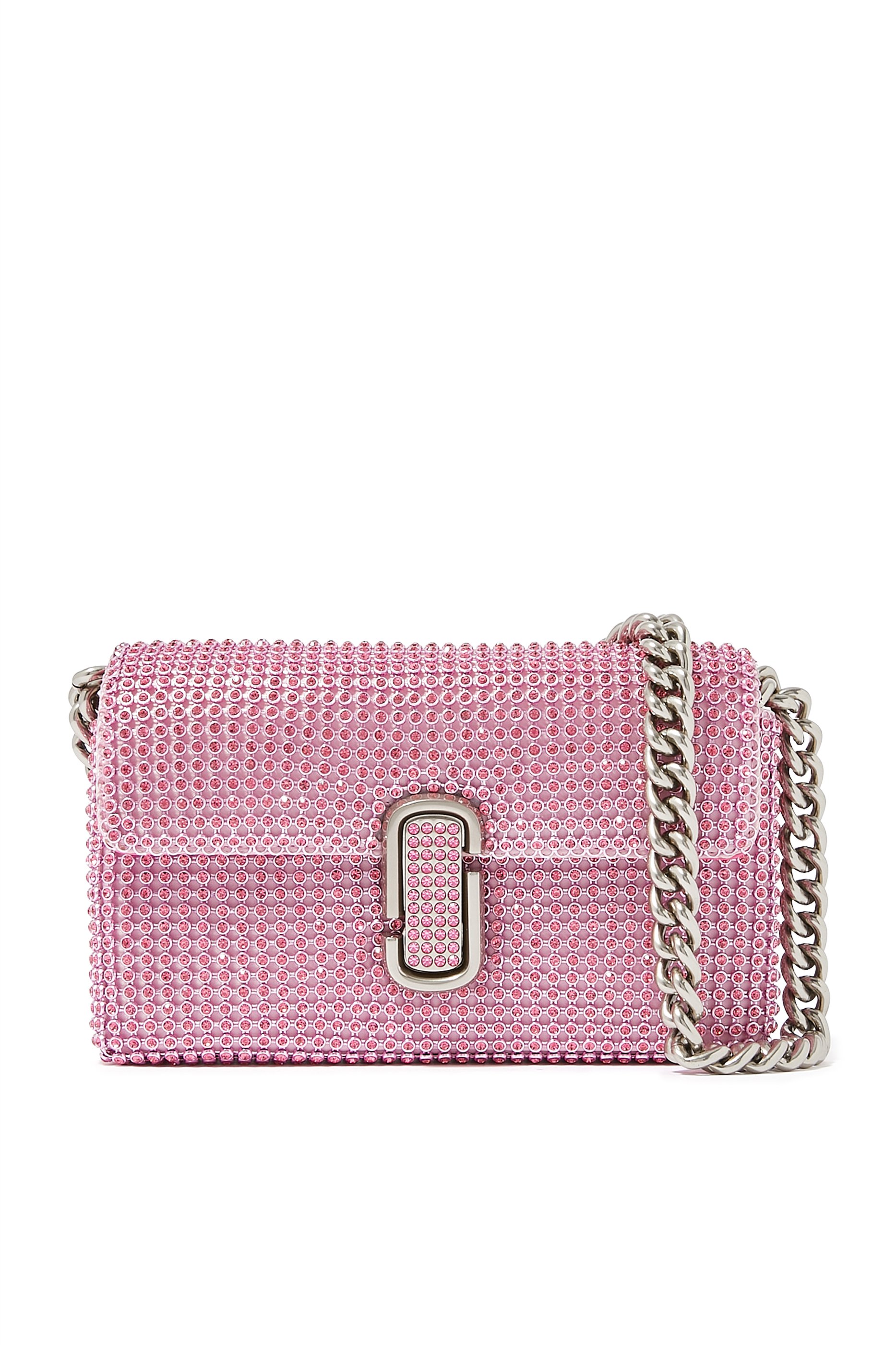 حقيبة كتف جيه مارك صغيرة مرصعة بأحجار الراين