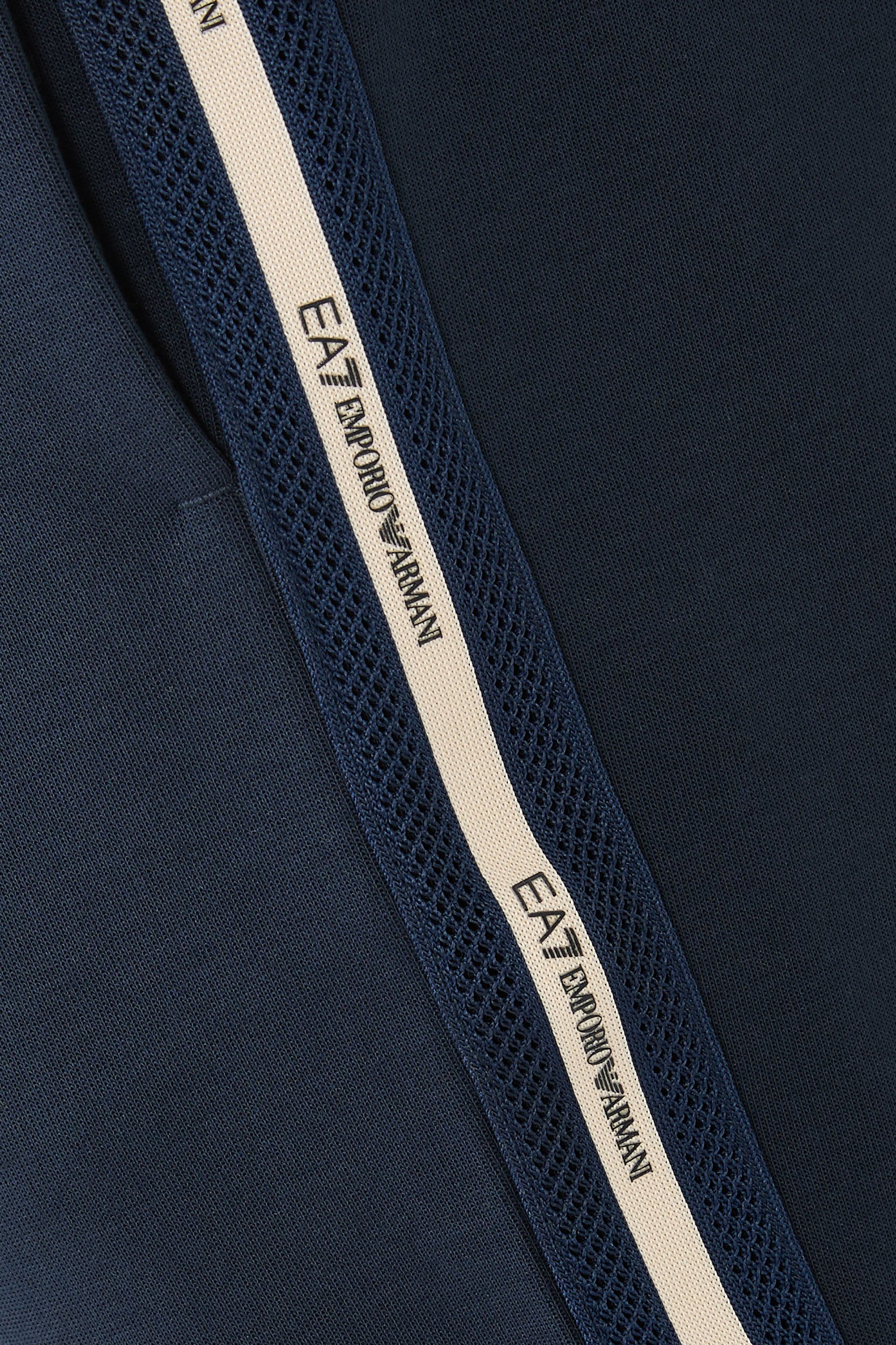 بنطال رياضي بشعار الماركة مزيج قطن