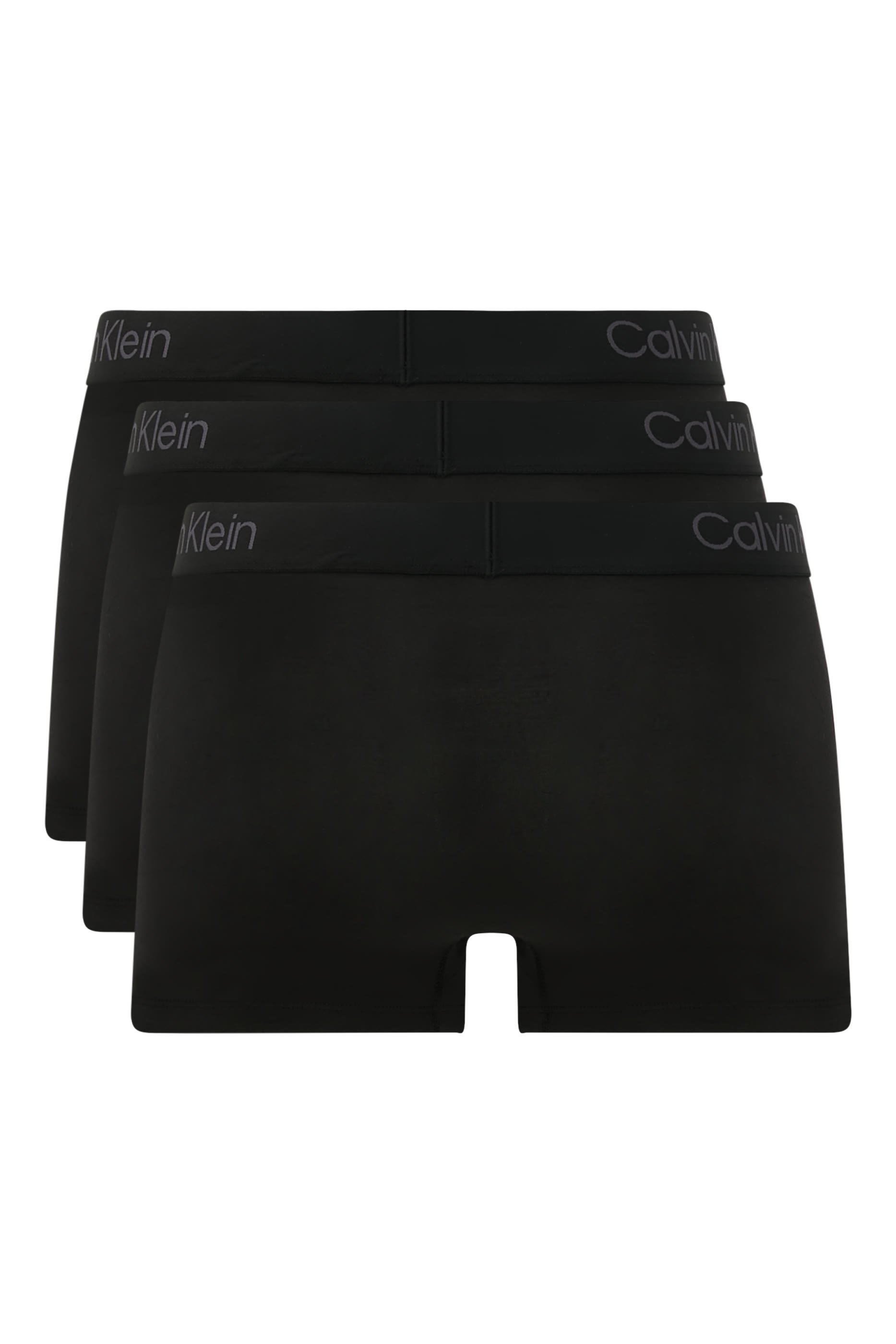 طقم سروال داخلي بشعار الماركة مودال ناعم للغاية، ثلاث قطع