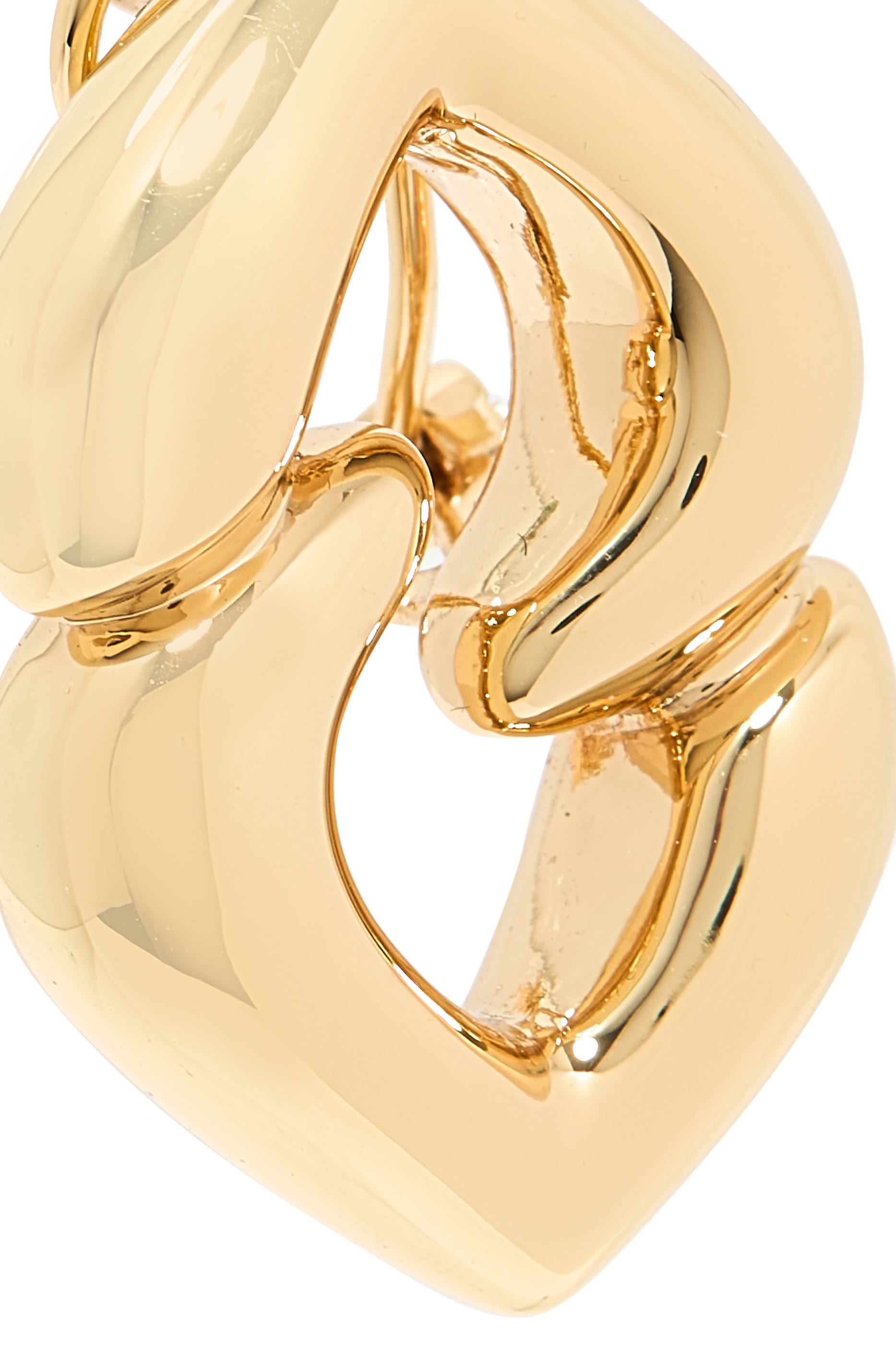 أقراط بتصميم قلب تجريدي