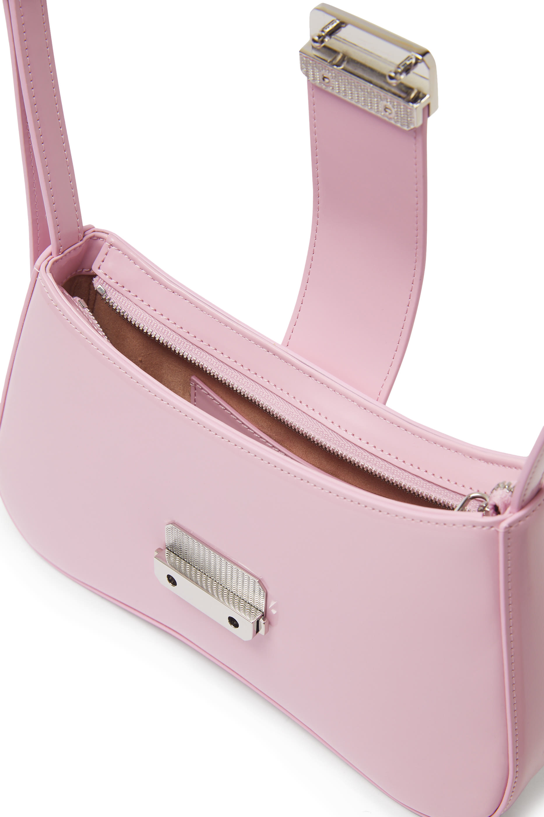 حقيبة كتف هوبو يإبزيم بشعار الماركة