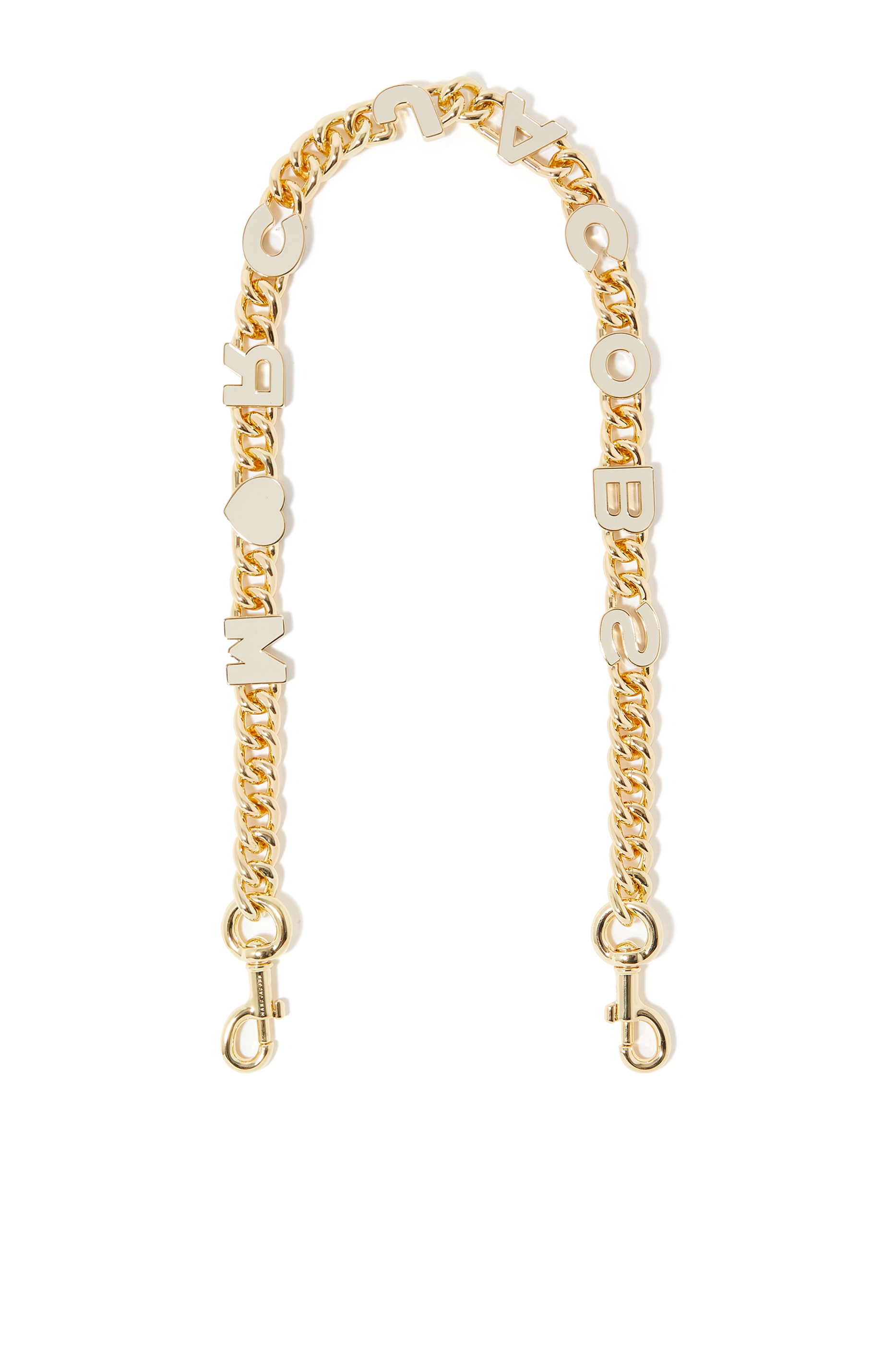 حمالة كتف سلسلة بحلية قلب