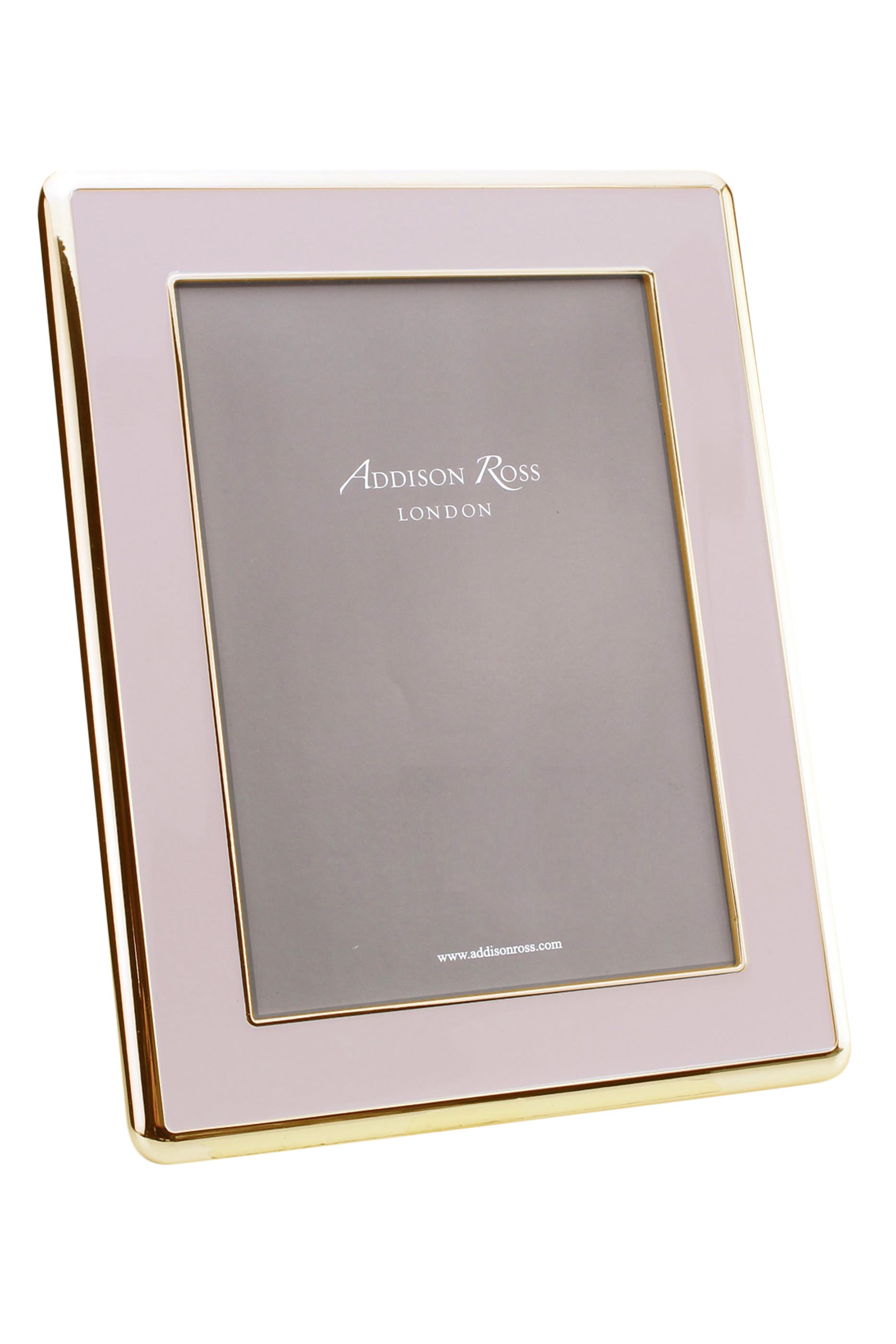 إطار صور منحني، مطلي بالمينا والذهب، 8×10