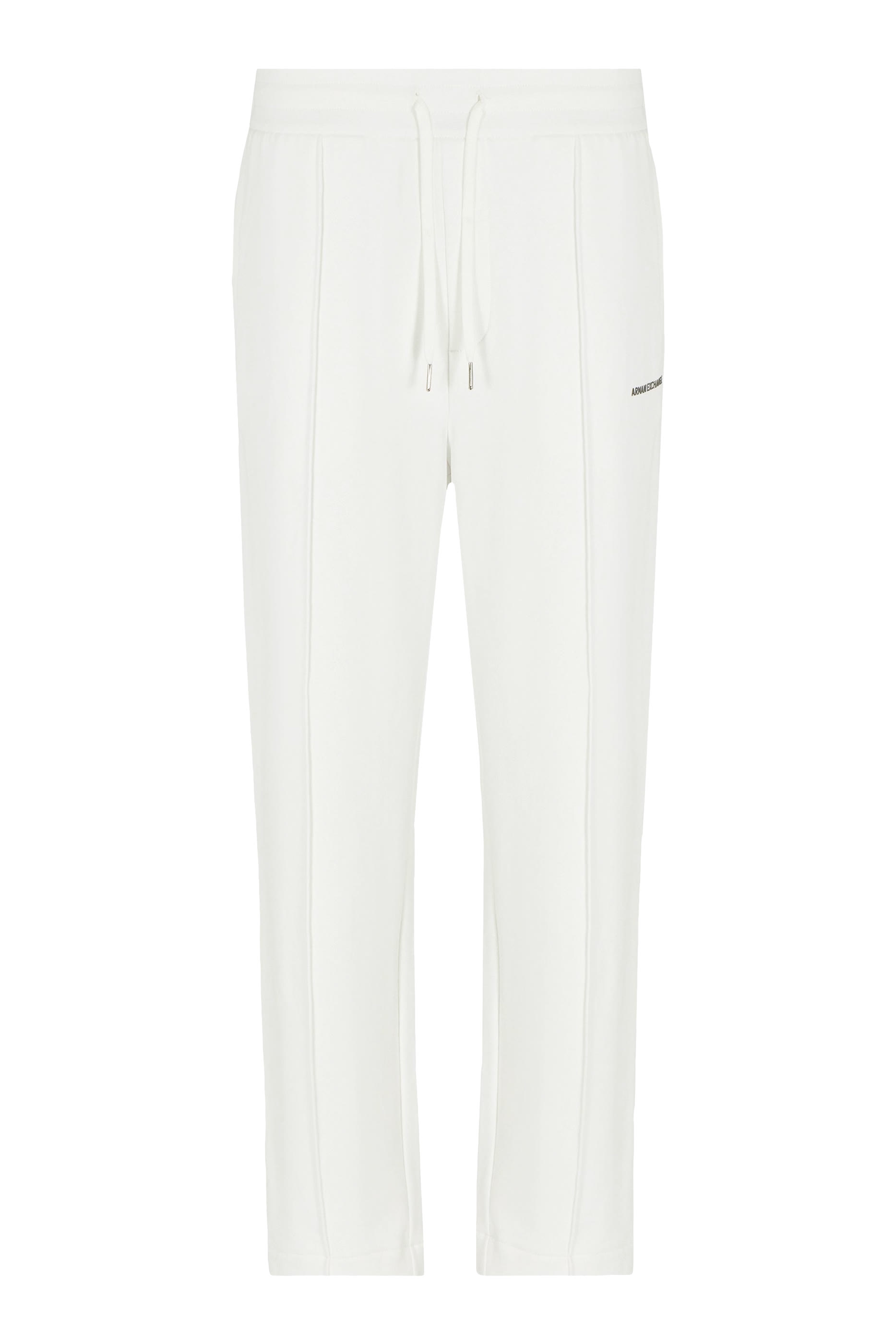 بنطال رياضي بنقشة مربعات وحروف شعار الماركة