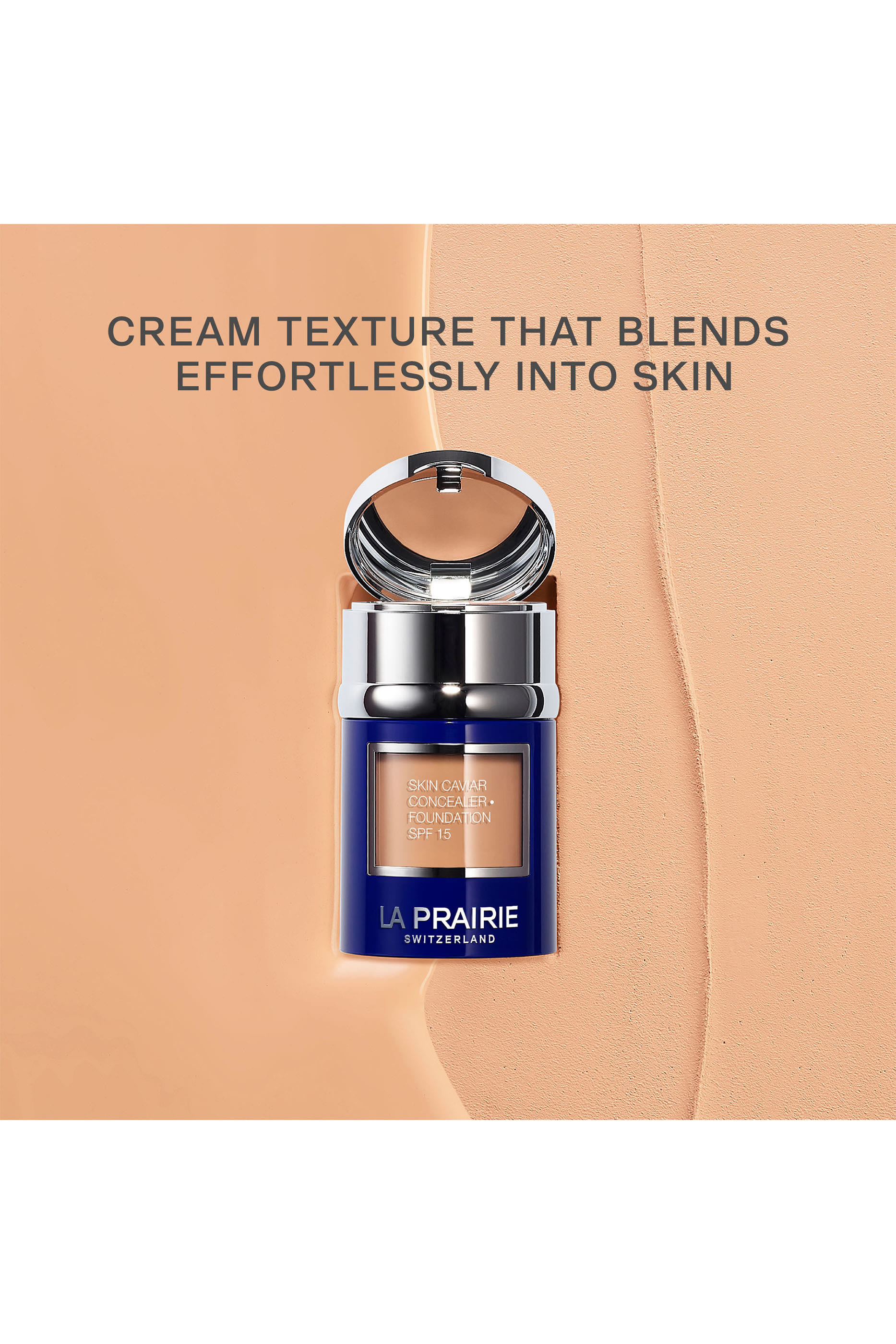 كريم أساس وخافي عيوب البشرة سكين كافيار بعامل حماية  SPF 15