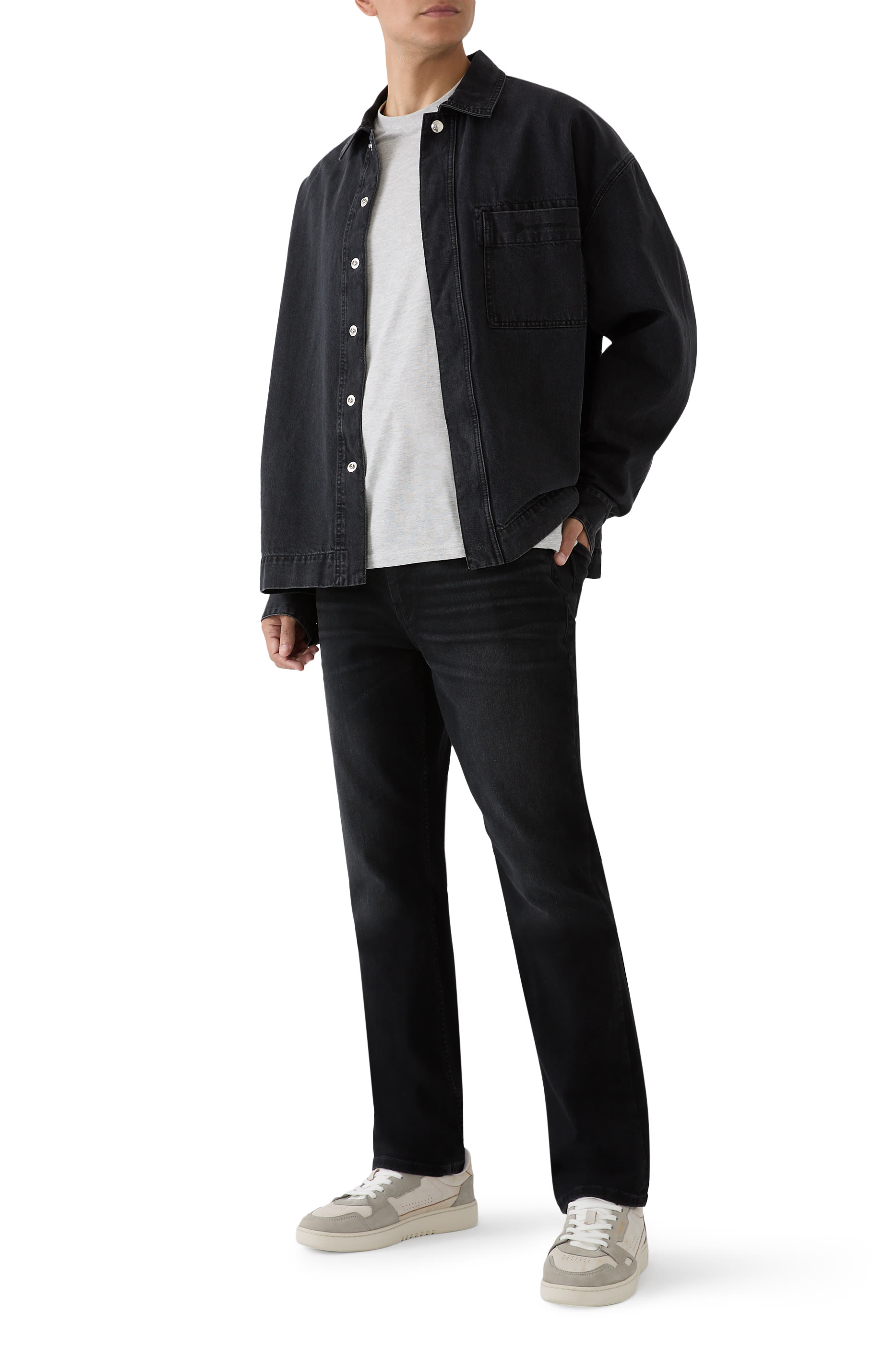 بنطال جينز فيديرال بقصة ضيقة