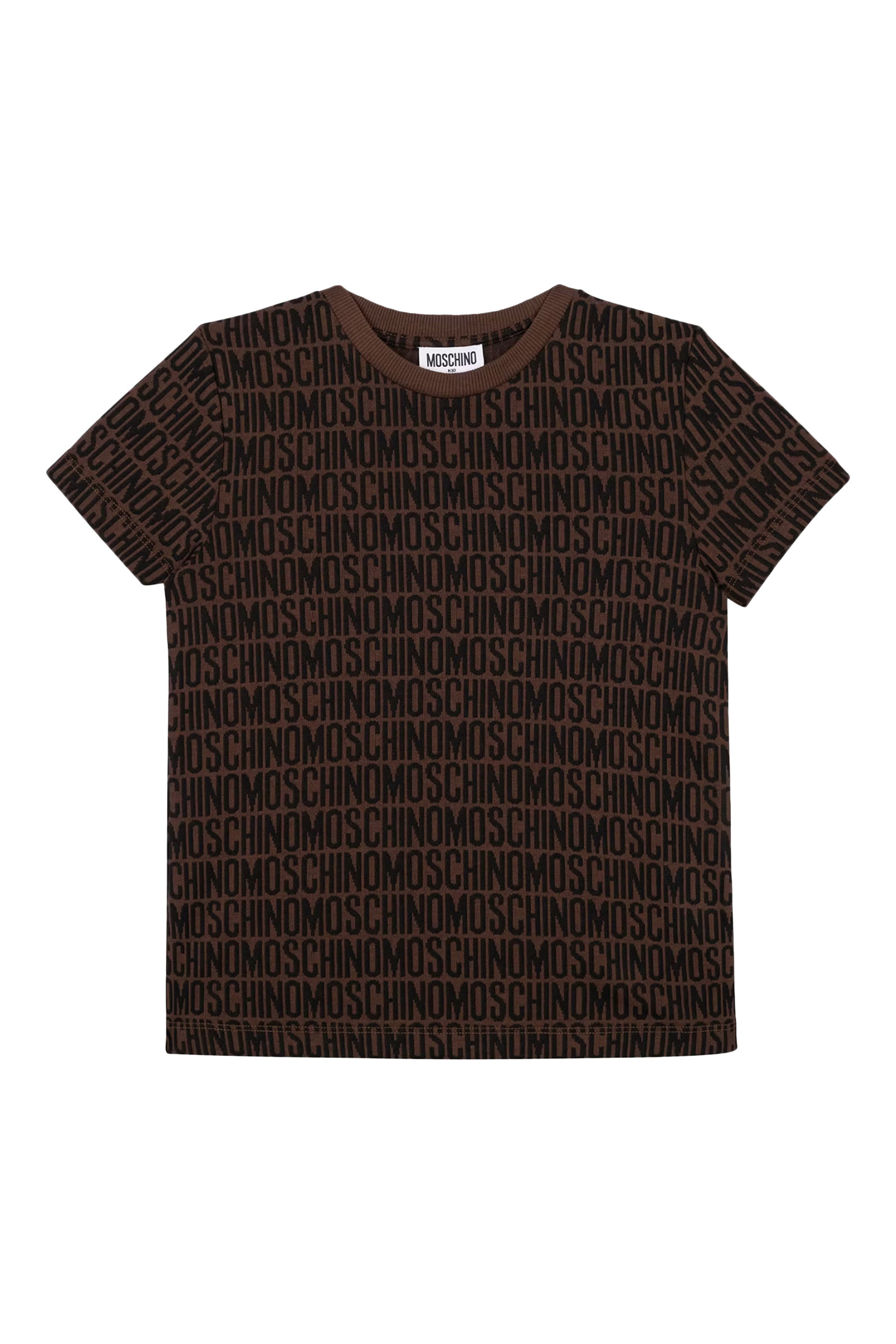 تيشيرت بشعار الماركة للأطفال