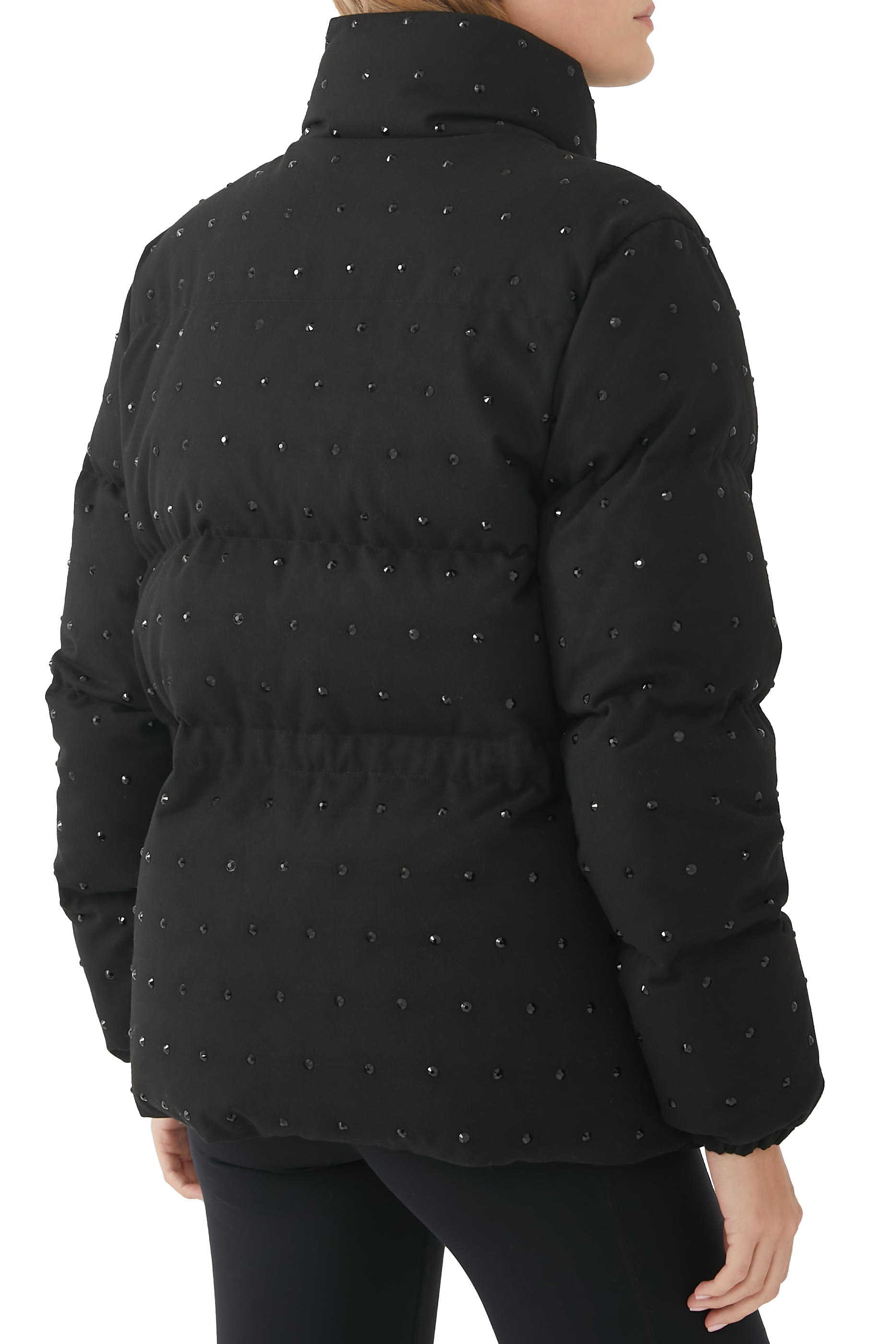 جاكيت فوليجول قصير مبطن بالزغب