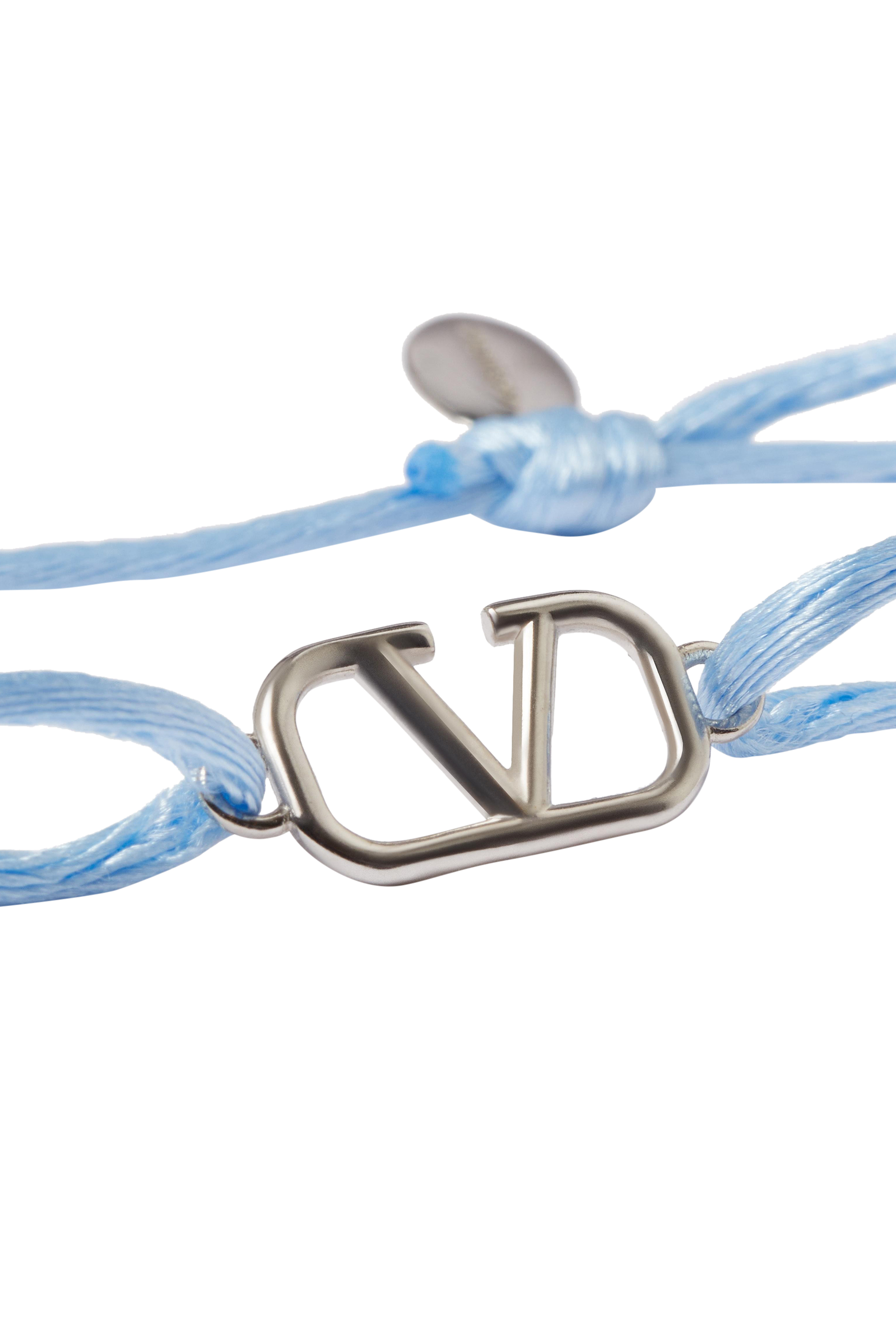  VLogo Signature Cotton Bracelet