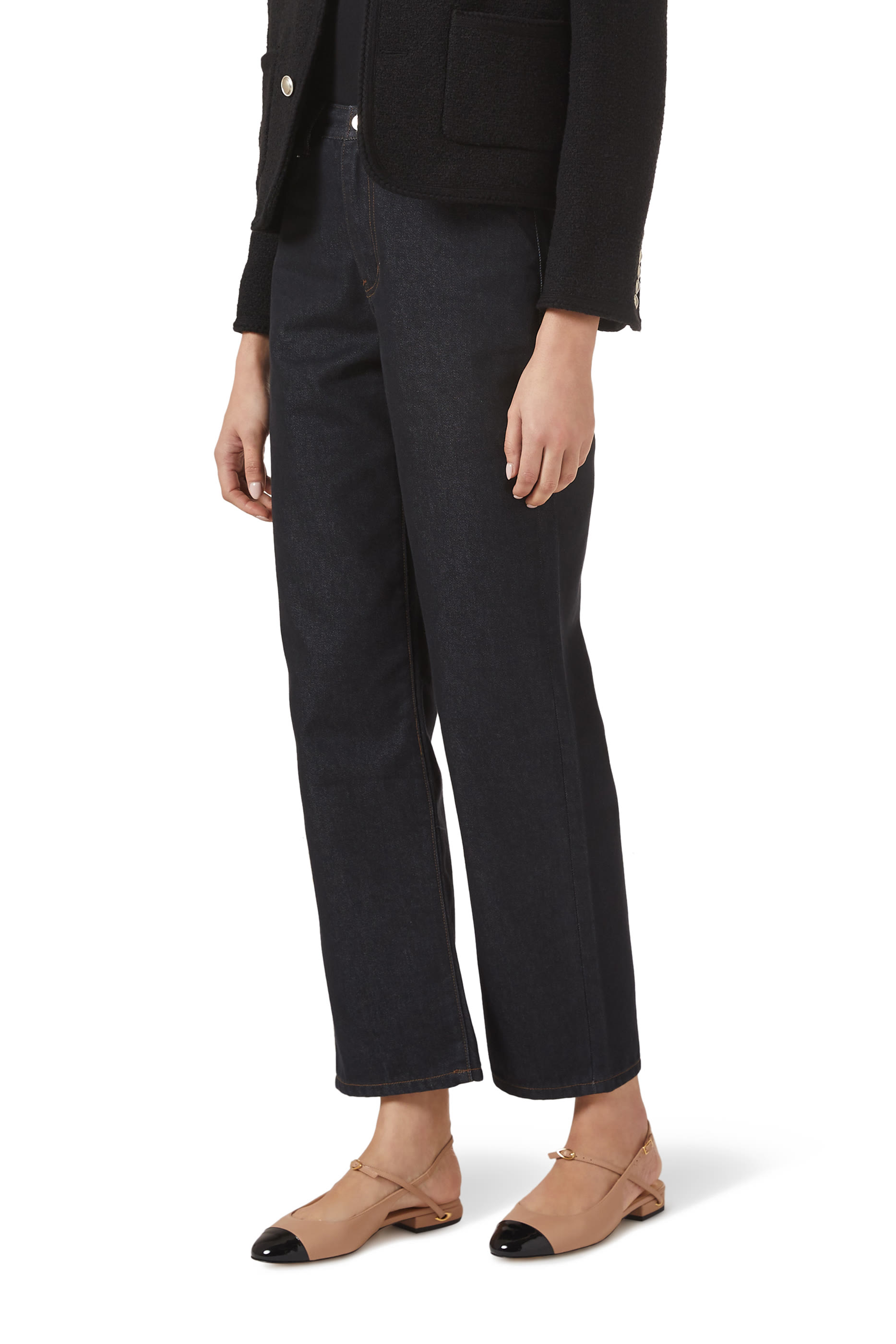 حذاء ماتيا بنعل مسطخ وسير خلفي