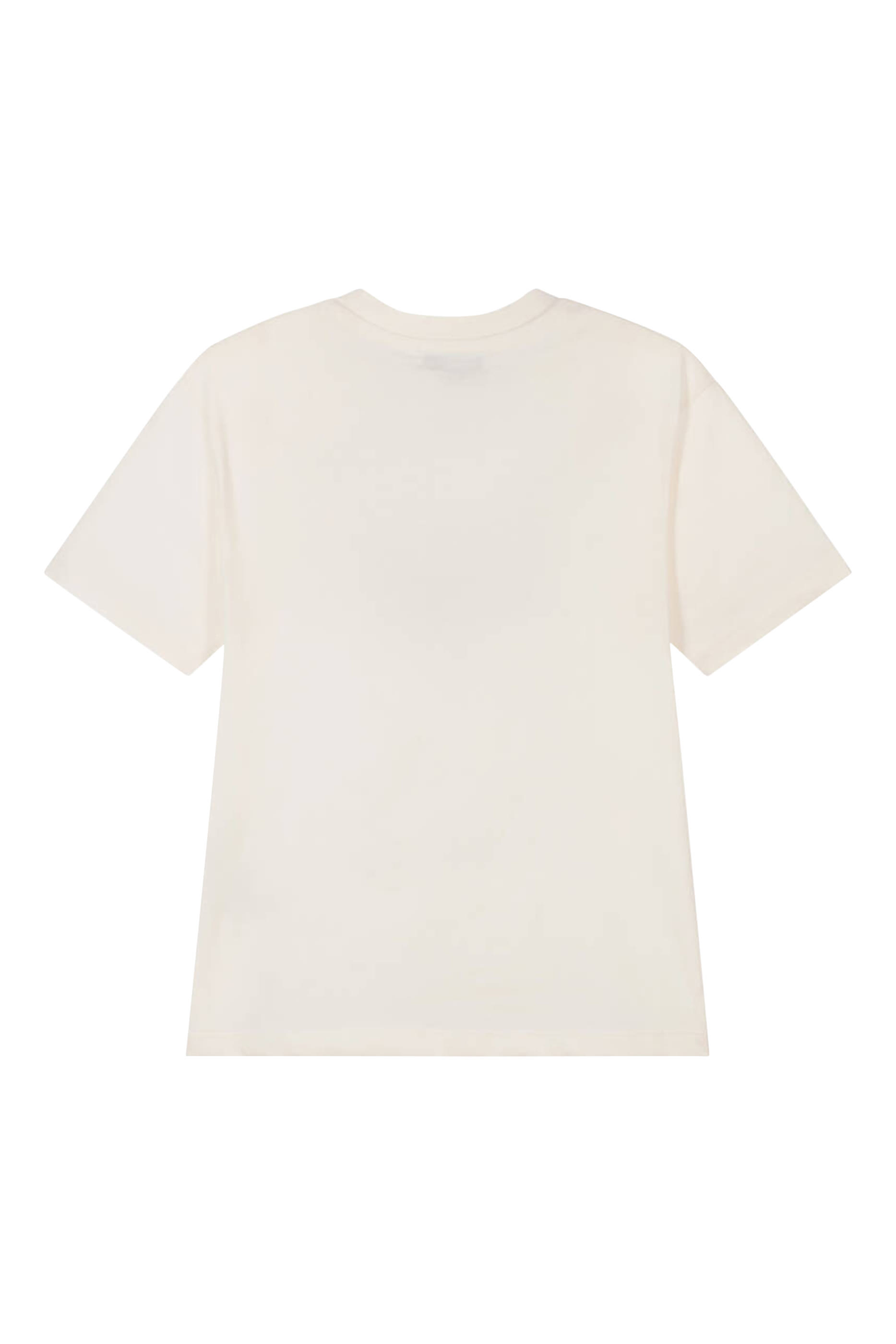 تيشيرت بطبعة شعار الماركة للأطفال