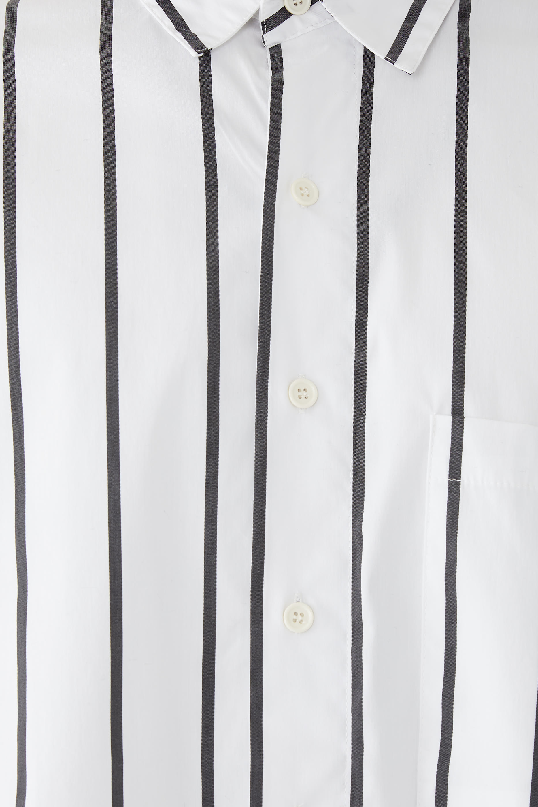 قميص مخطط بتصميم فستان