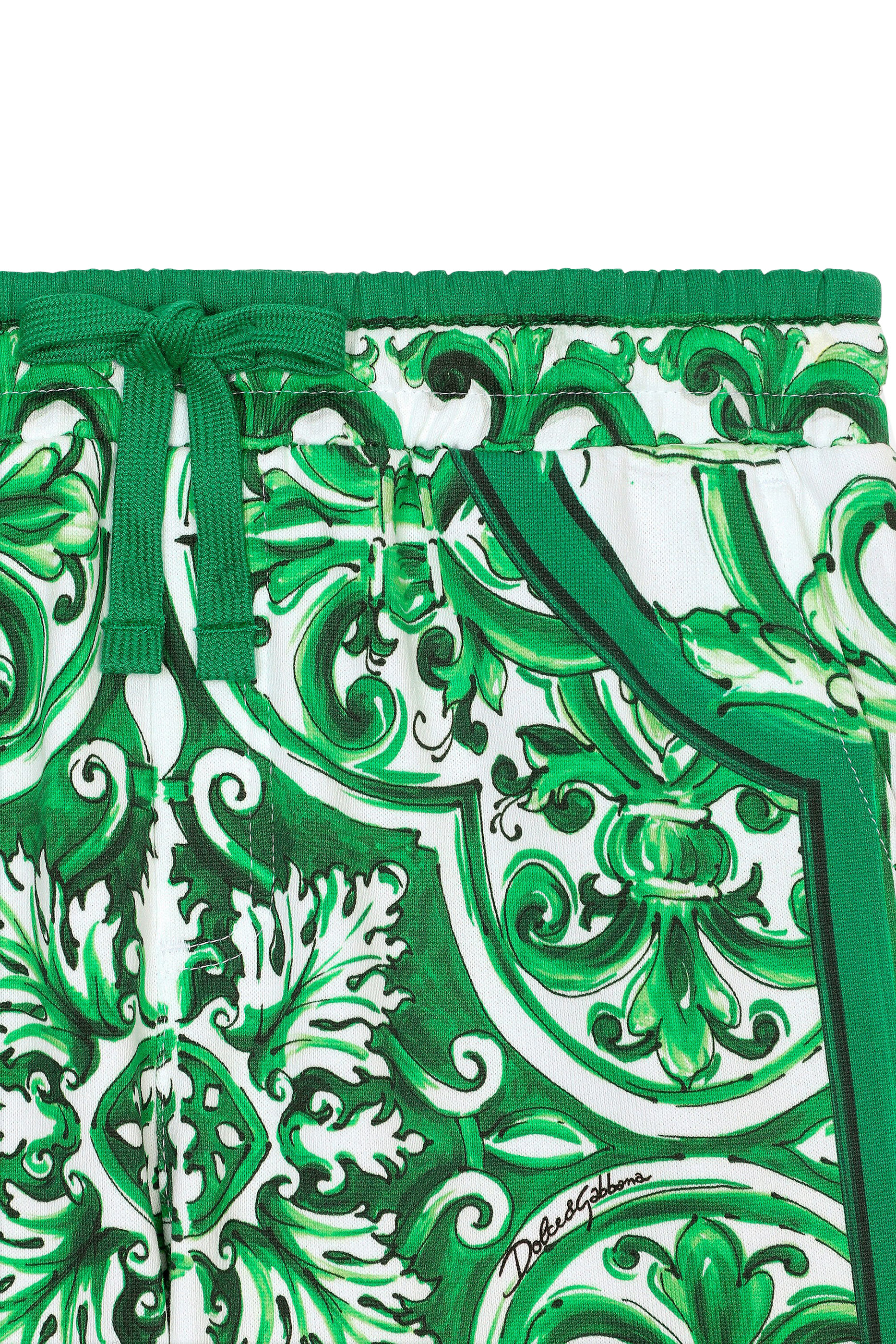 شورت بطبعات مايولكا بوبلين للأطفال