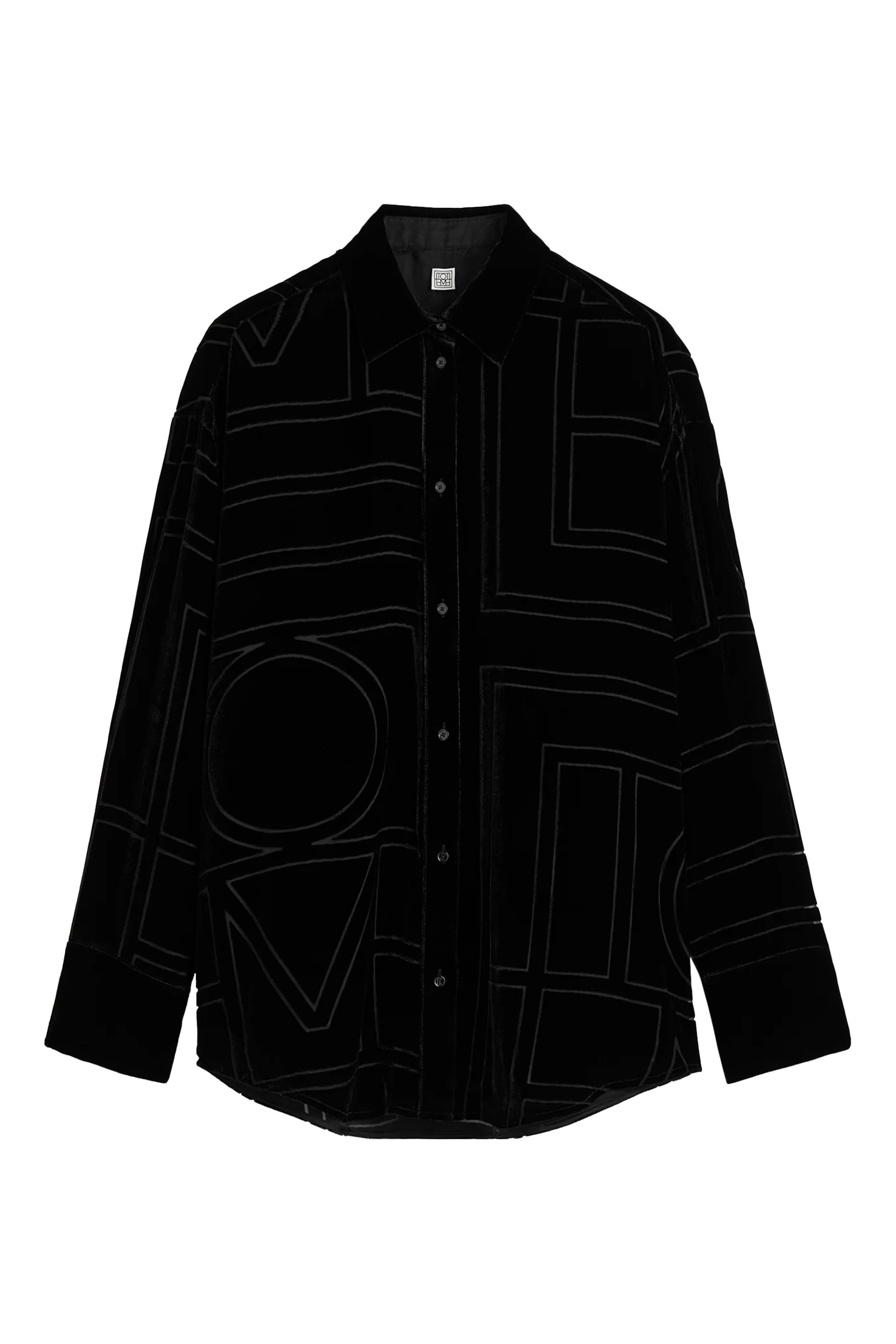 Oversized Devor&eacute; Shirt