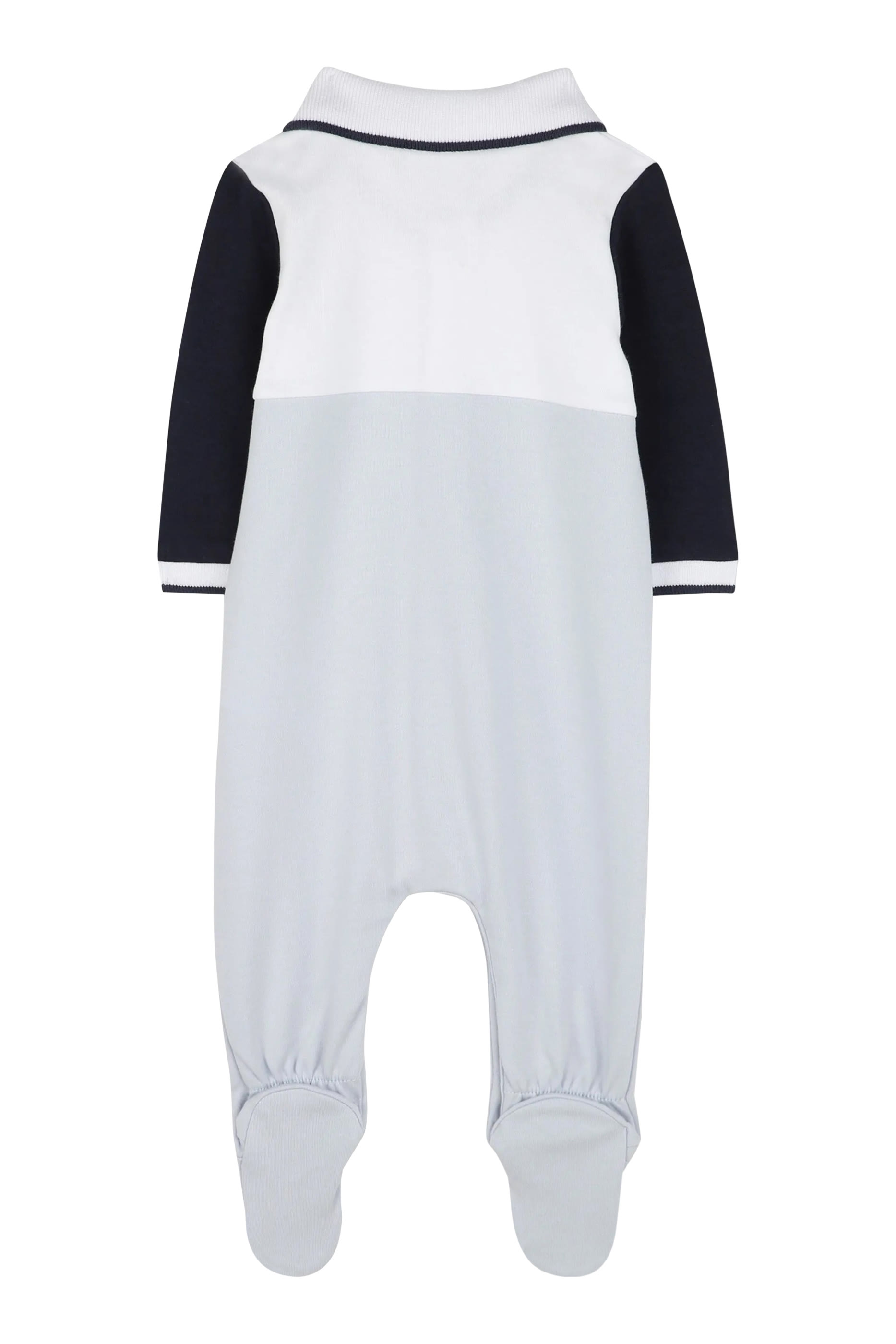 بيجامة بتصميم مقسم بألوان للأطفال