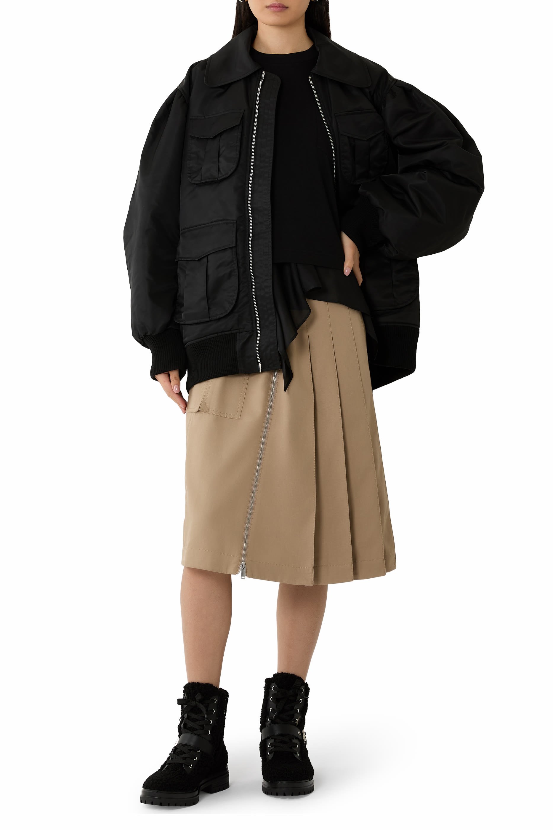 جاكيت بومبر بجيوب