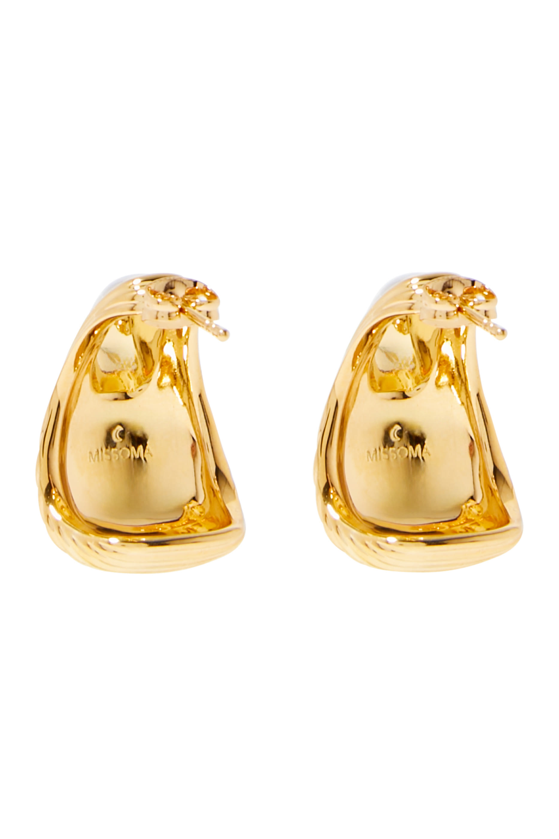 أقراط ريدج بتصميم سميك