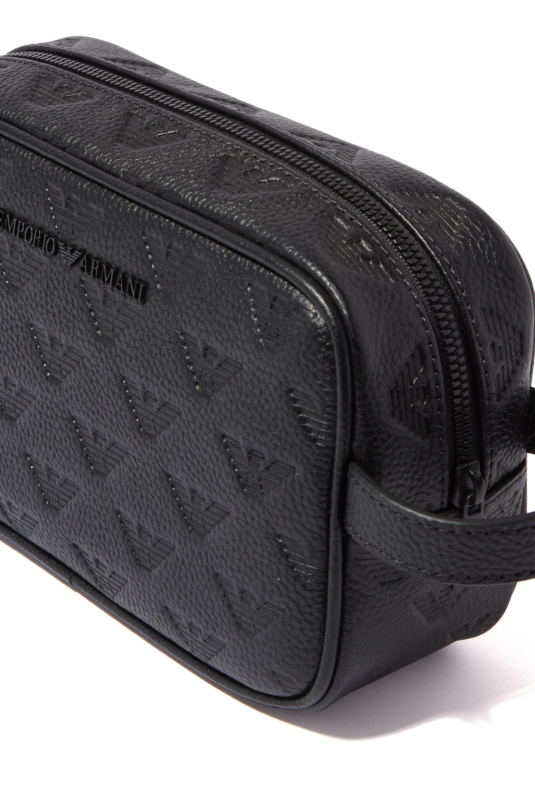 حقيبة مستحضرات تجميل للسفر بشعار النسر