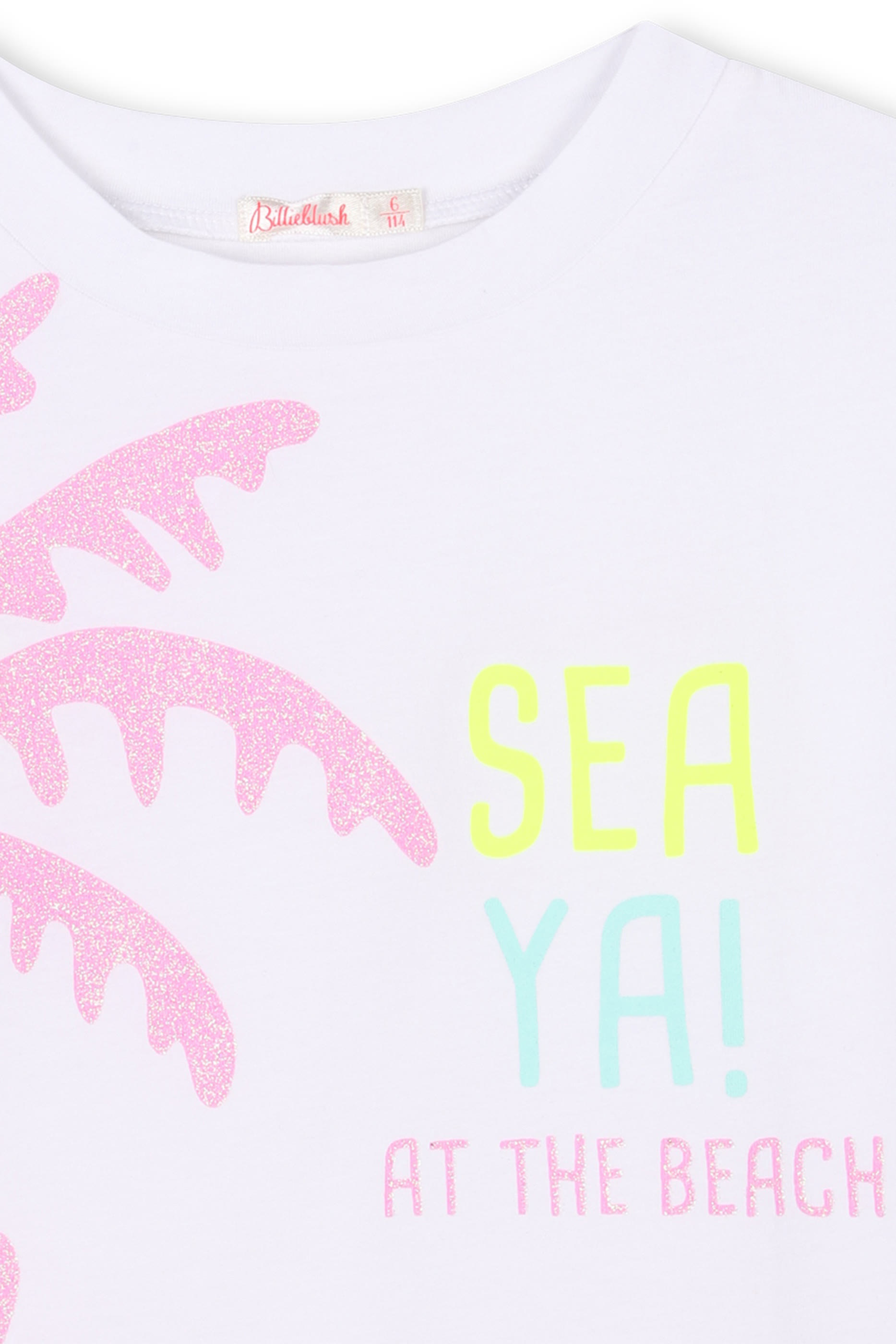 تيشيرت بنقشة شجرة نخيل قطن للأطفال