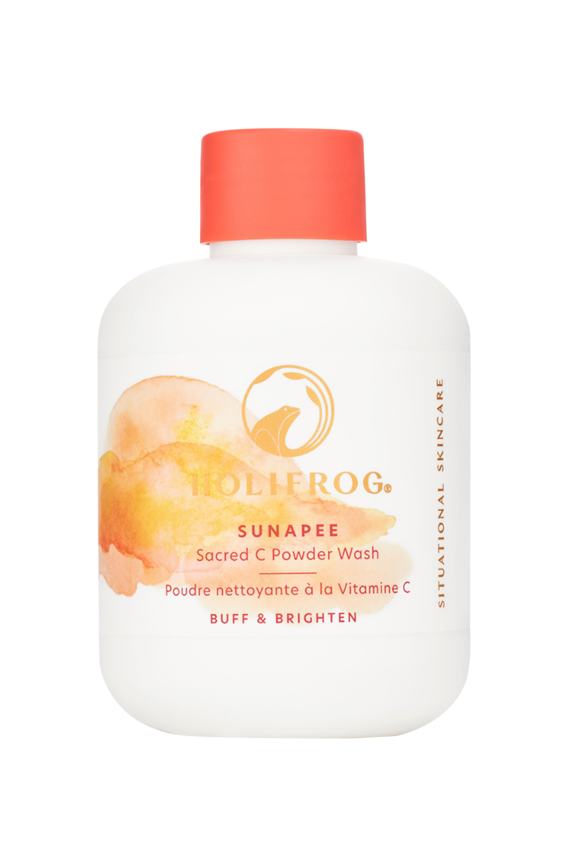 غسول مسحوق سنابي ساكريد-سي لتفتيح البشرة