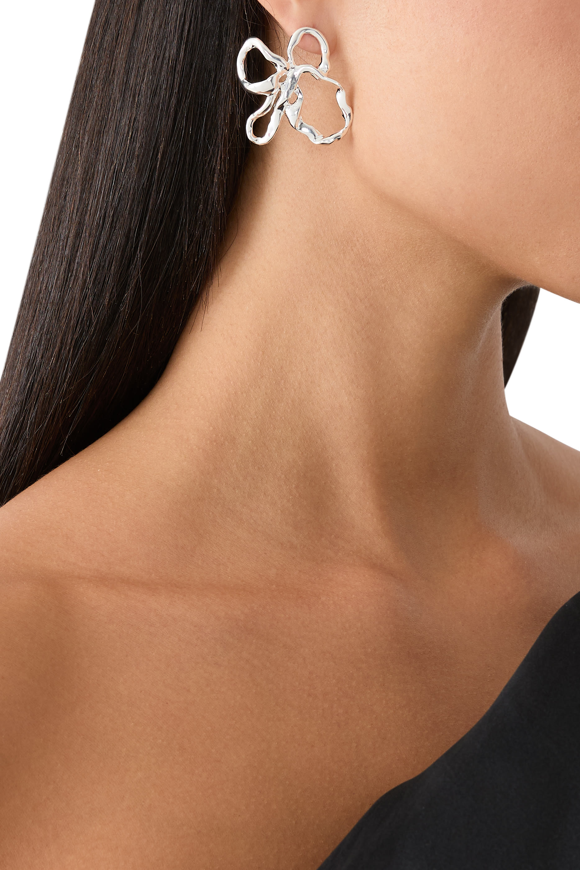 أقراط ذا باست ويذين ذا بريزنت، فضة استرلينية معاد تدويرها مطلية بذهب أصفر عيار 18