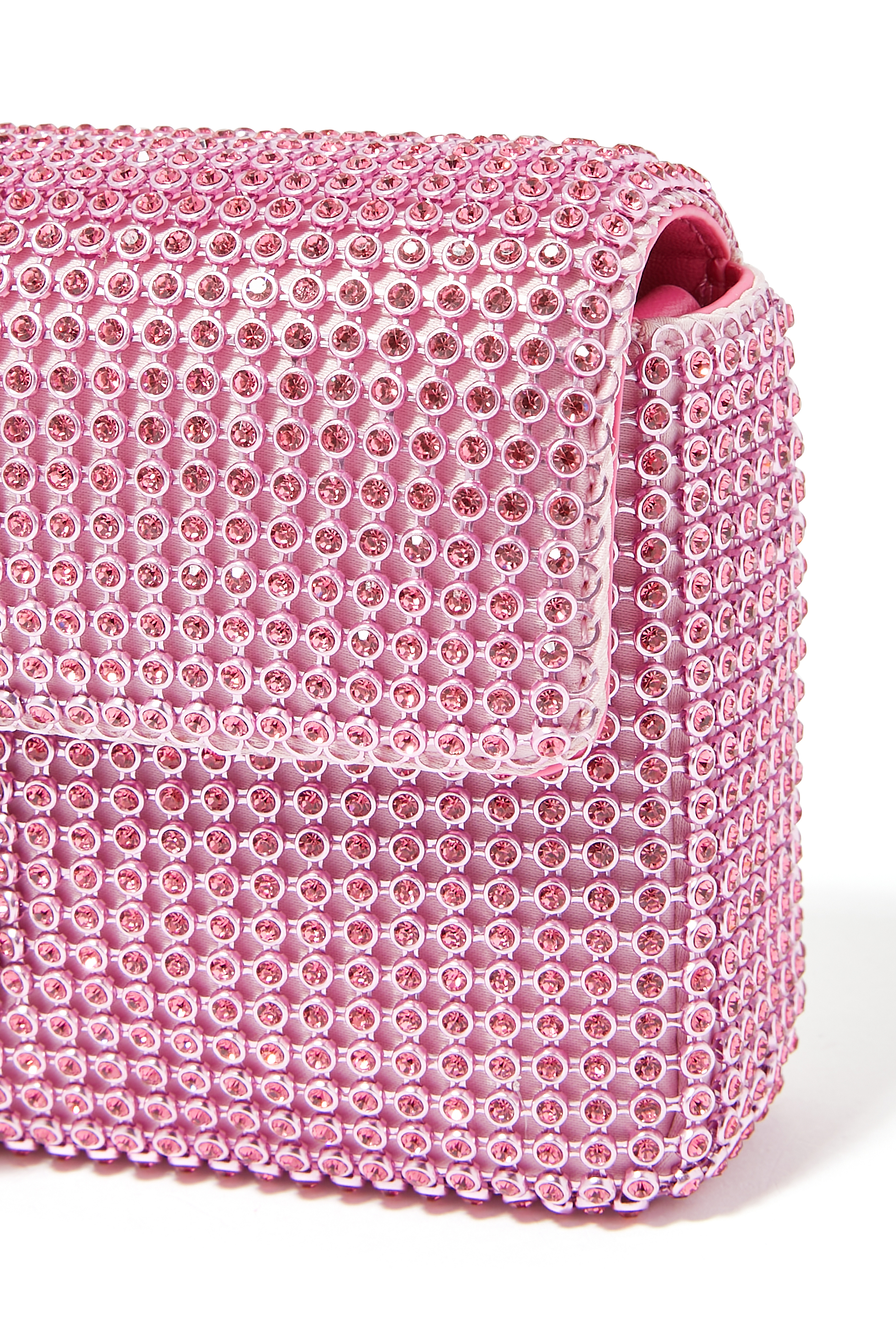 حقيبة كتف جيه مارك صغيرة مرصعة بأحجار الراين