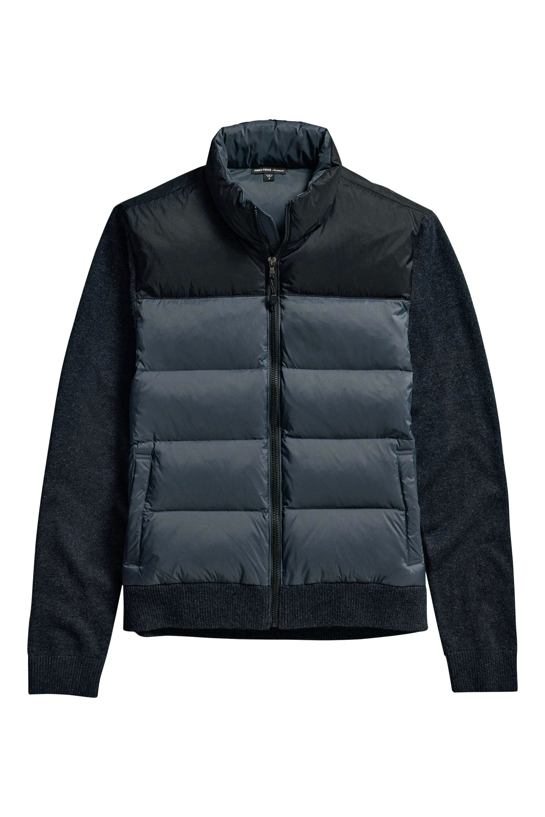 كنزة بسحاب أمامي ولونين وتصميم مبطن بالزغب