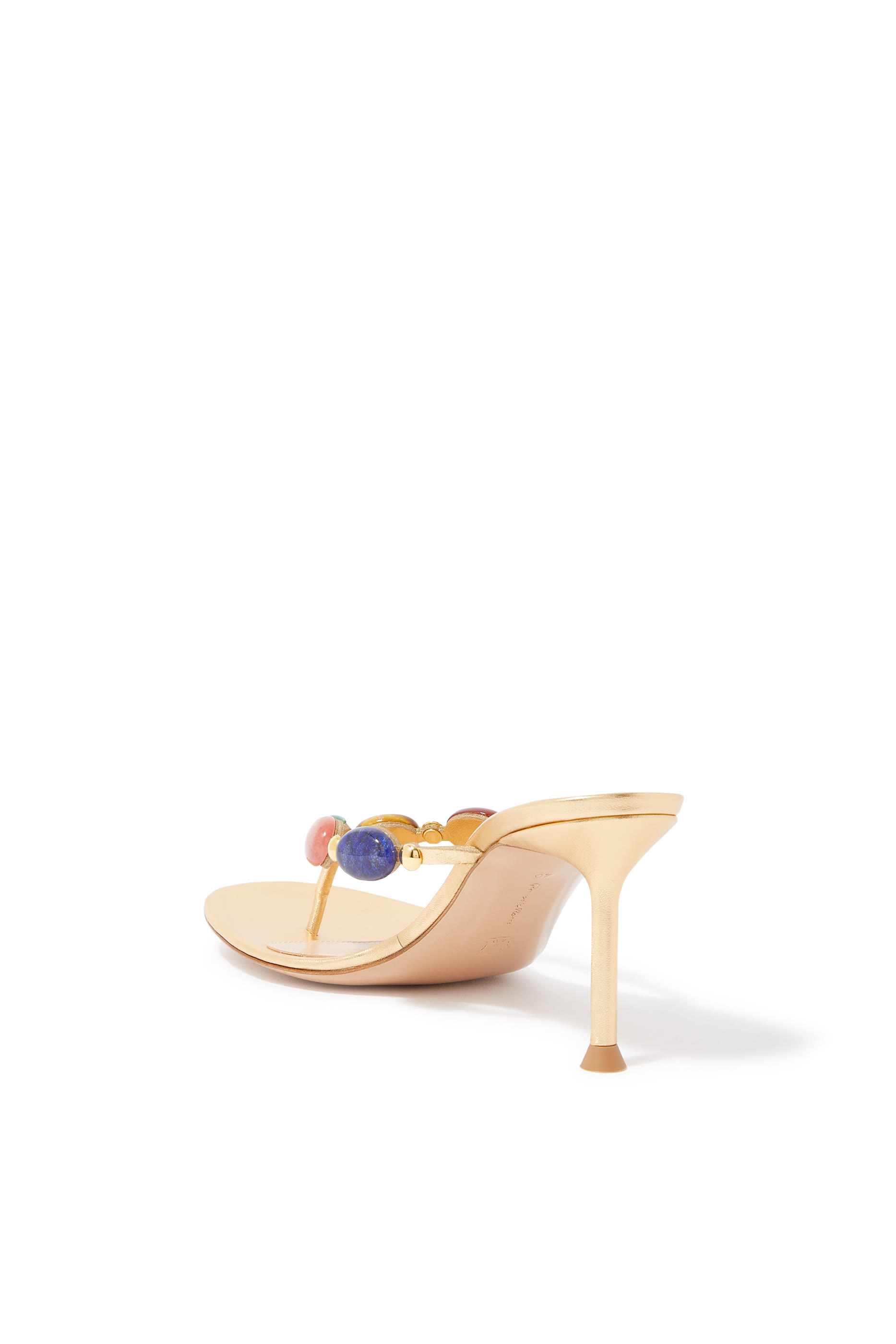 صندل شانتي 70 بحلي جلد لامع