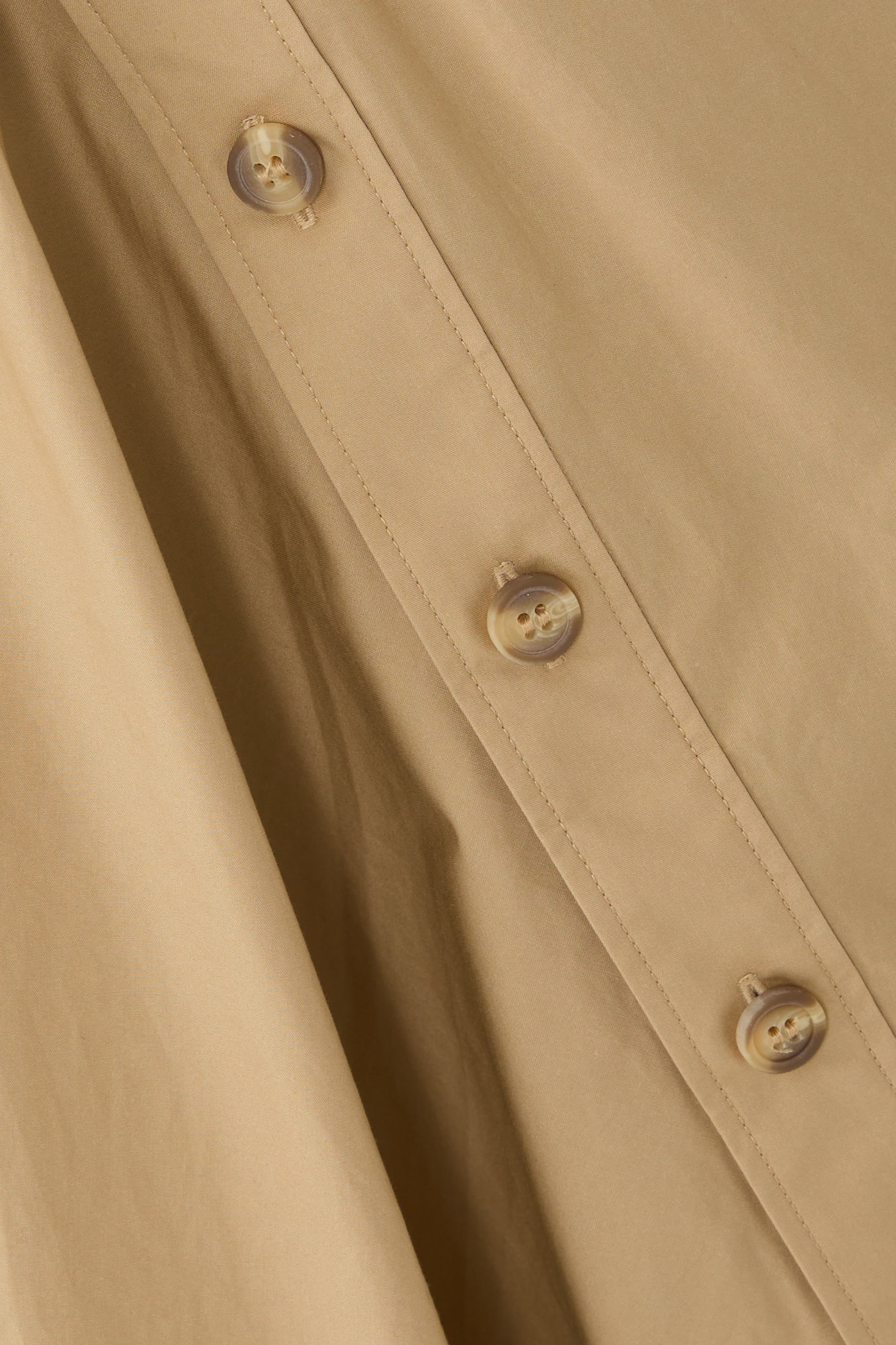 فستان ريبليون متوسط الطول بوبلين