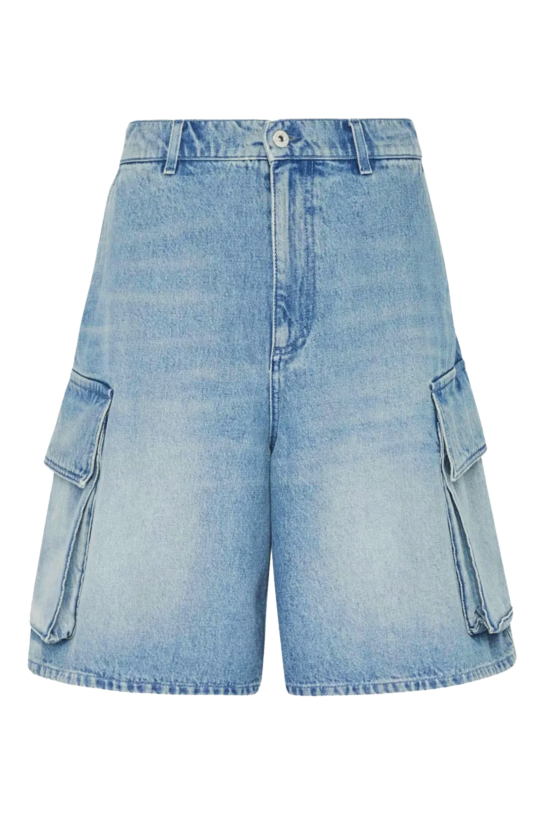 شورت كارغو دنيم