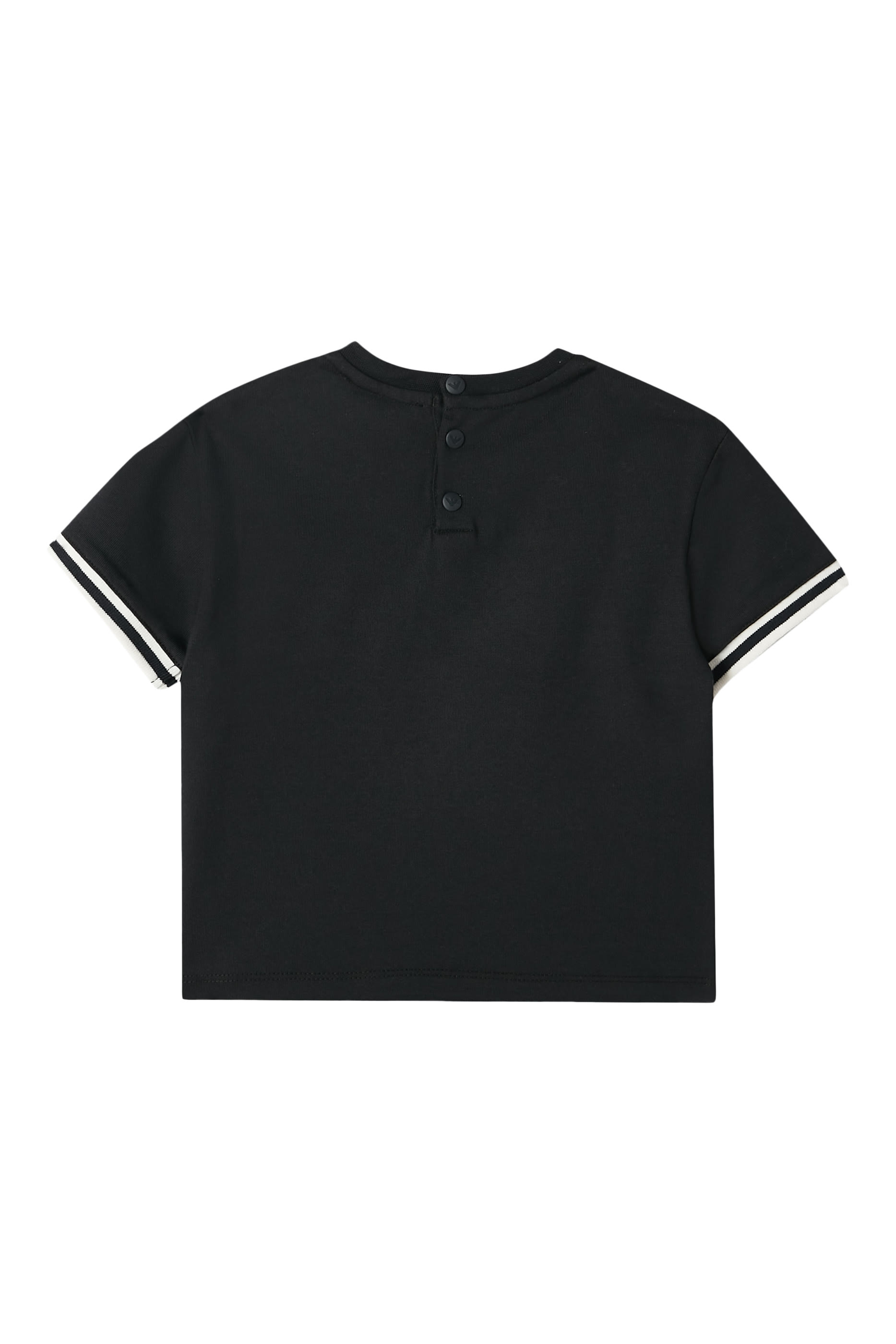 تيشيرت بشعار الماركة للأطفال