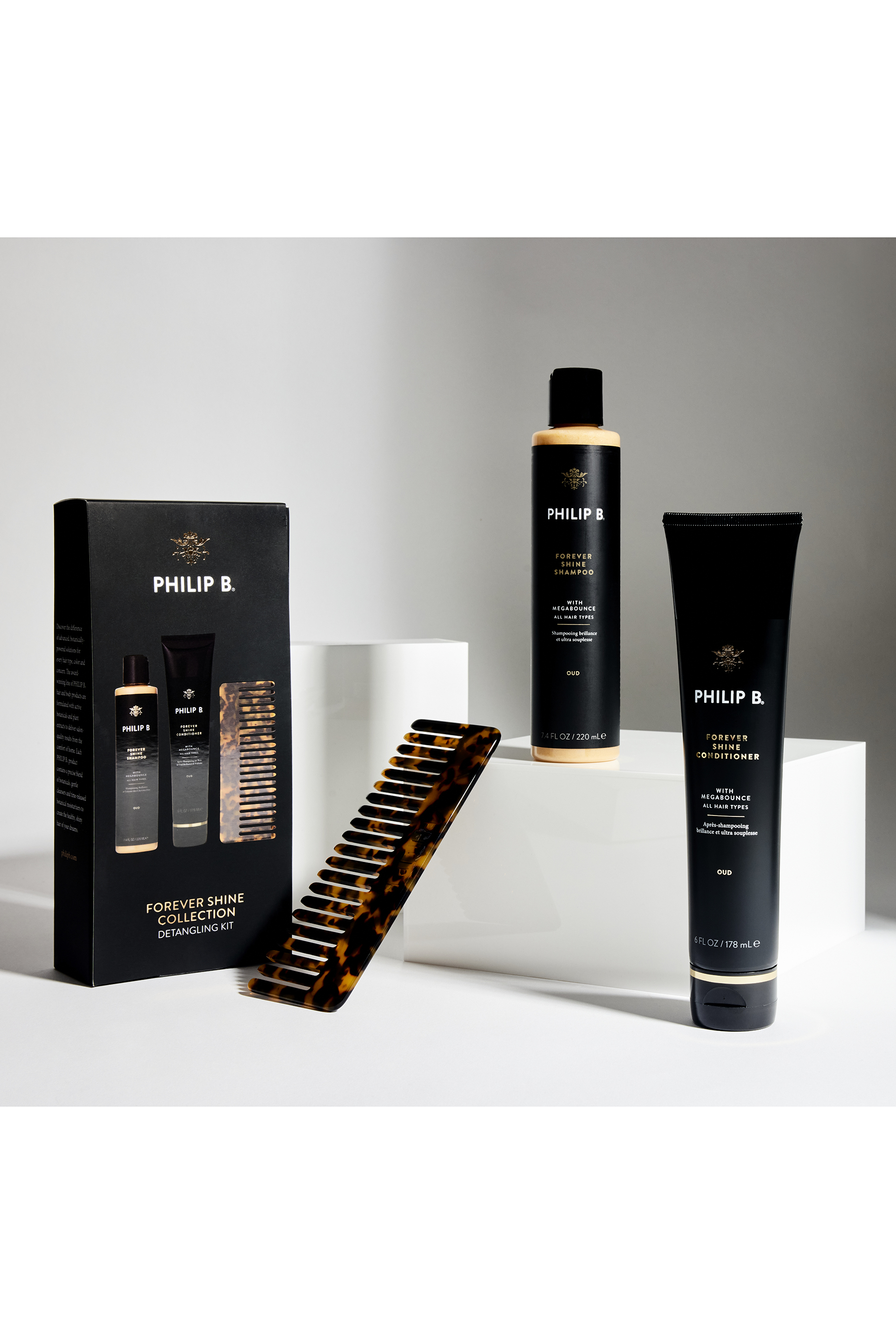 مجموعة فوريفر شاين لفك تشابك الشعر