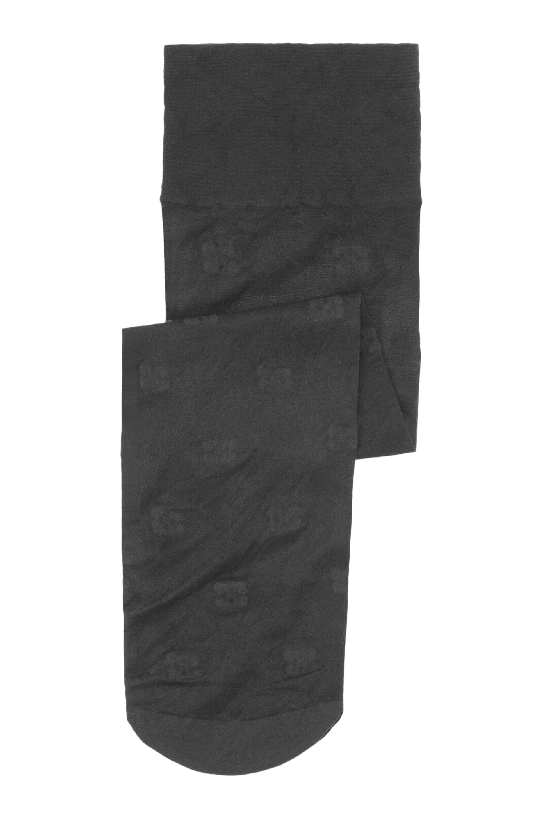 جوارب دانتيل مزينة بفراشات