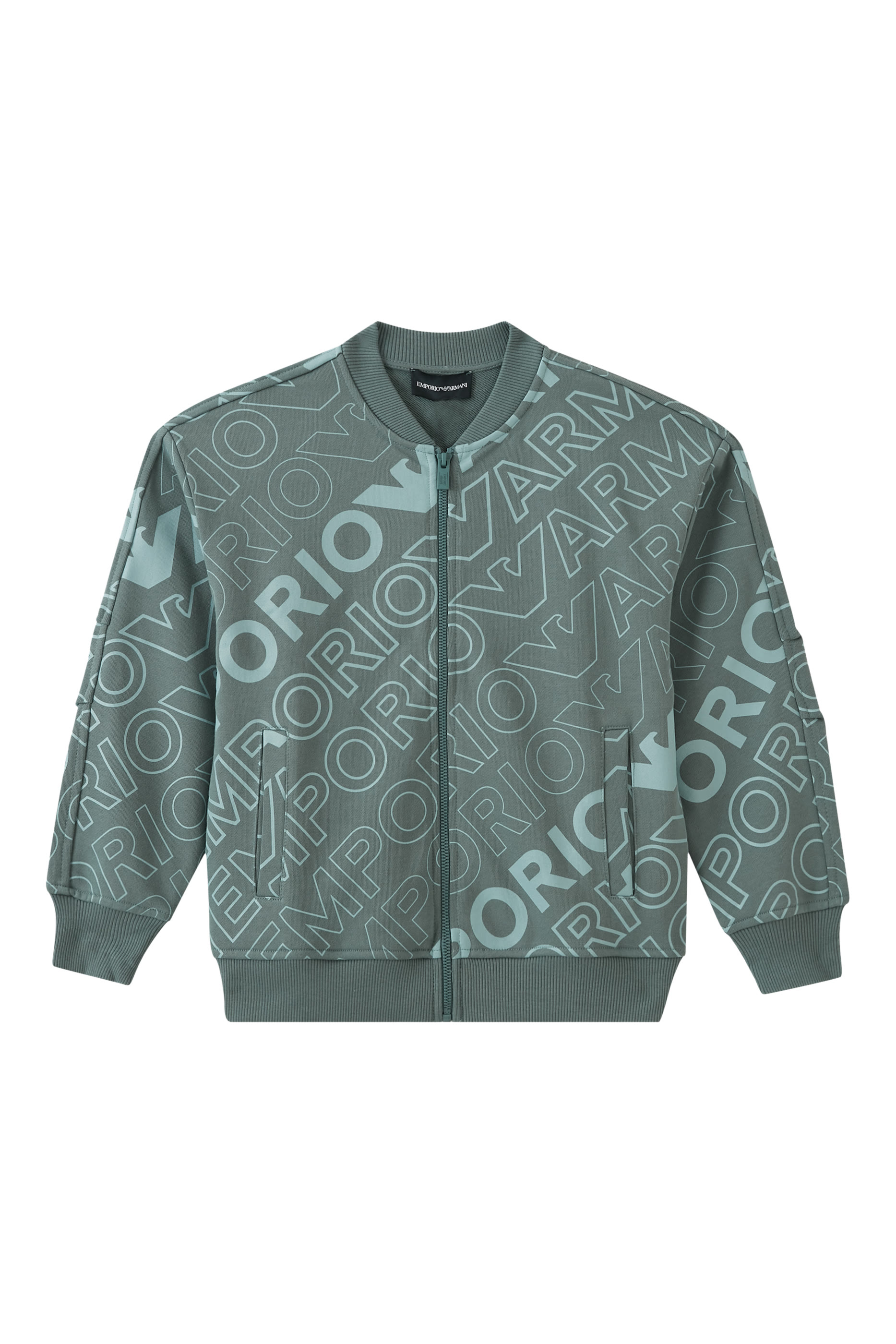 سويت شيرت بشعار الماركة للأطفال