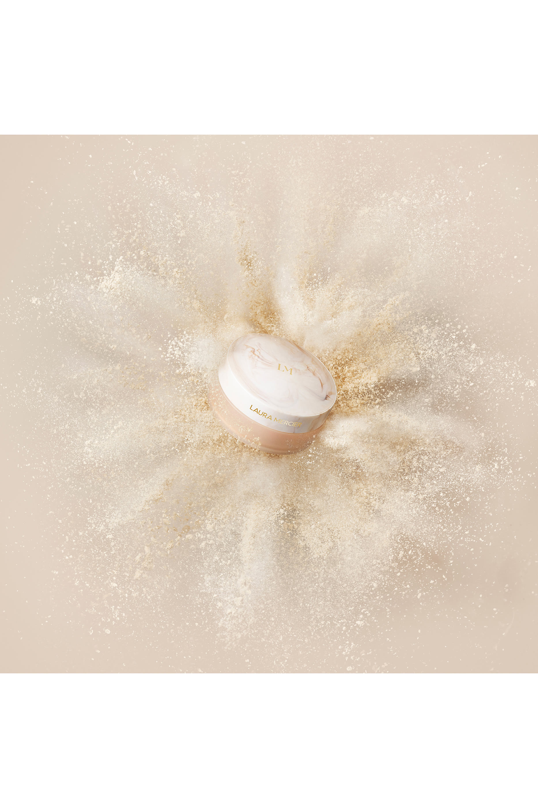 بودرة سائبة شفافة لتثبيت المكياج وإخفاء العيوب خالية من التلك