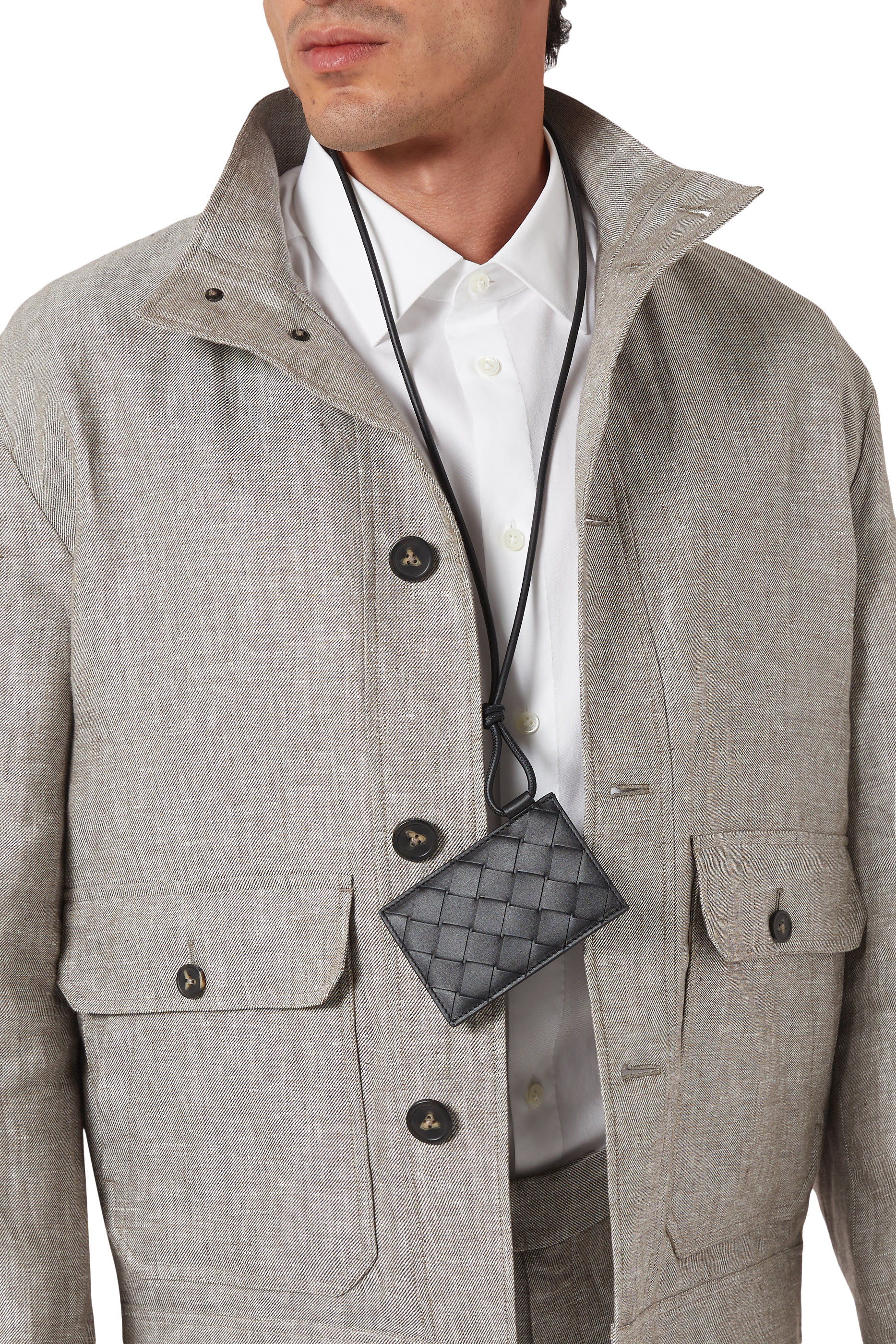 حافظة بطاقات بتصميم مجدول