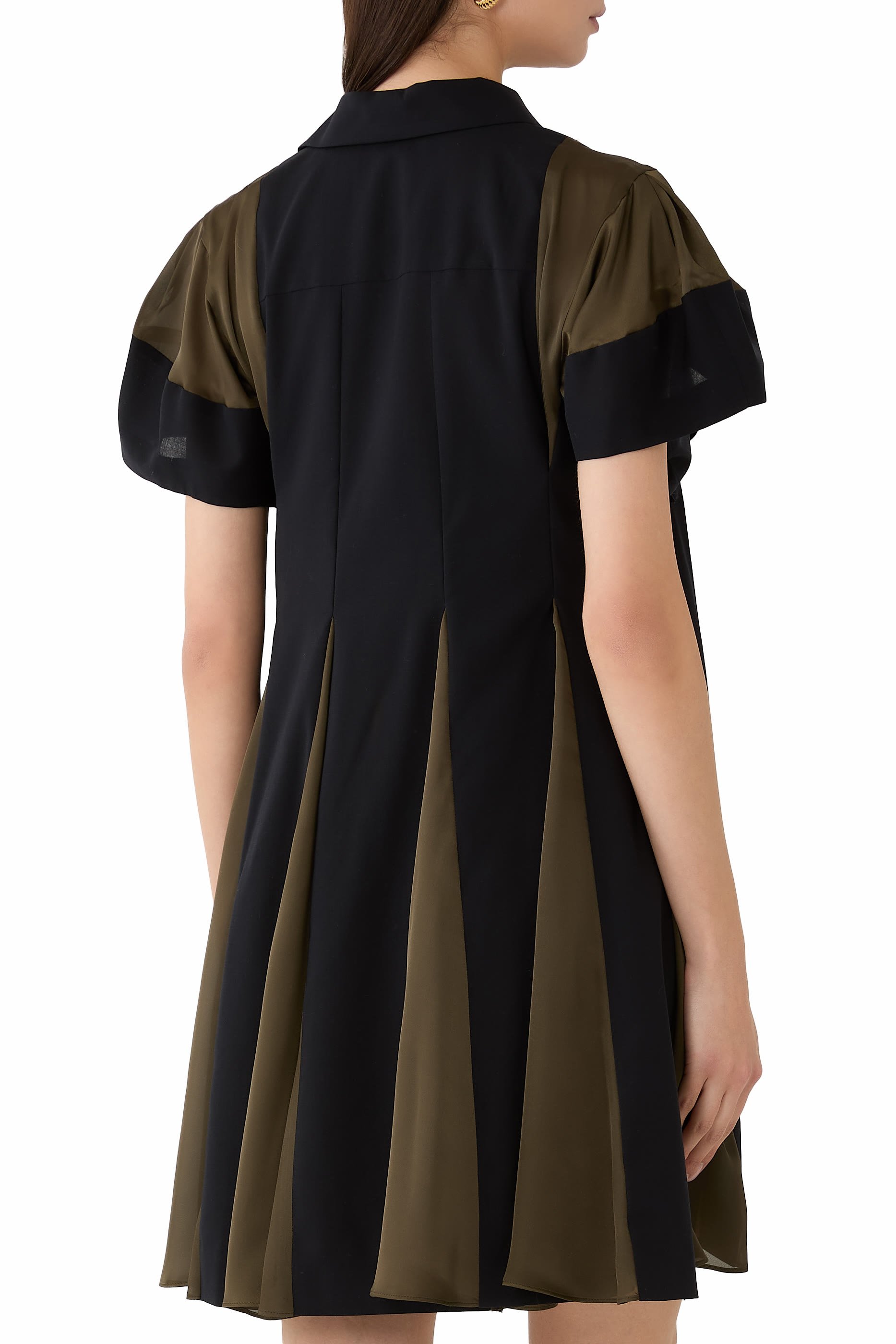 فستان بدلة بجيوب باقسام