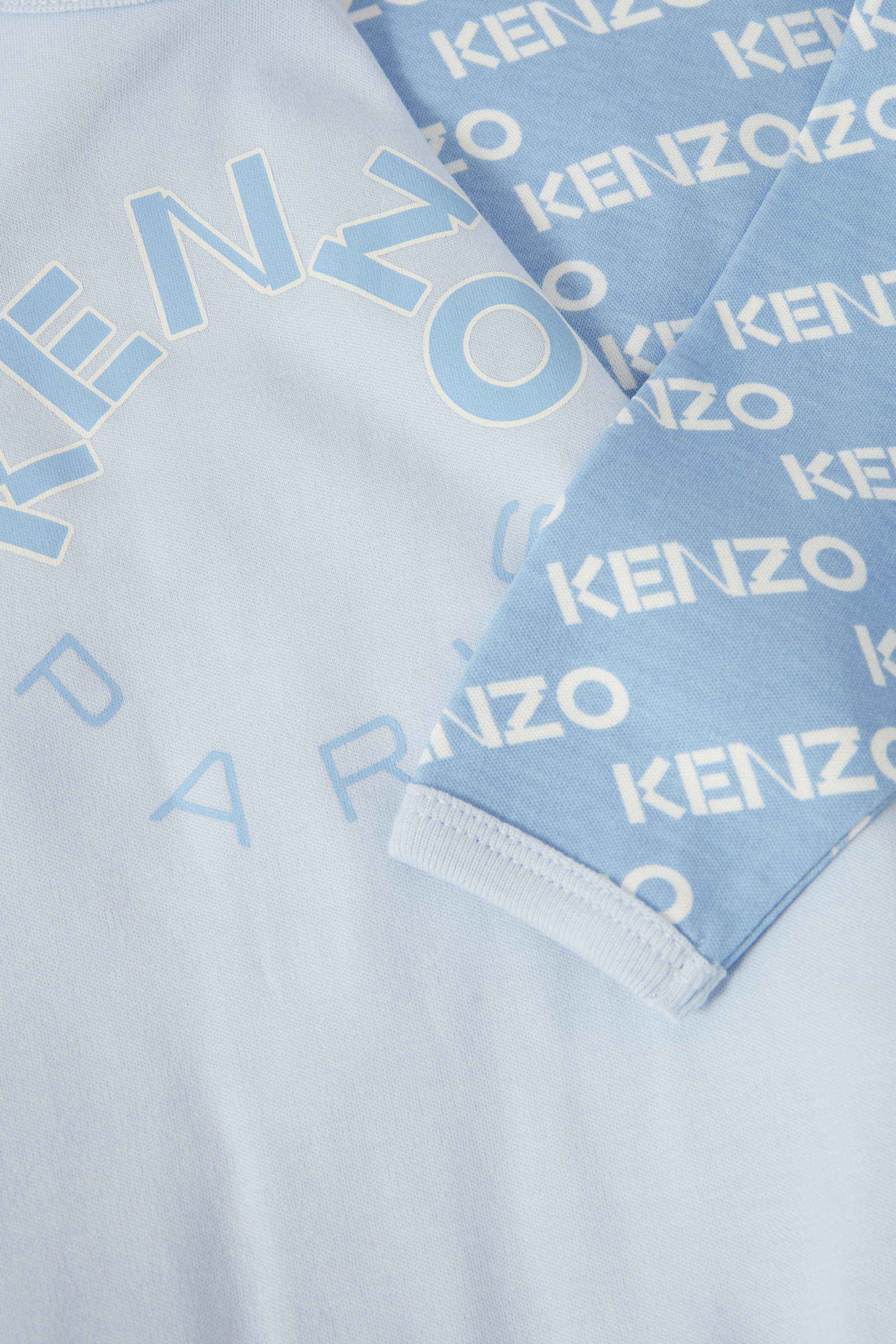 طقم لباس قطعة واحدة بشعار الماركة، قطعتين