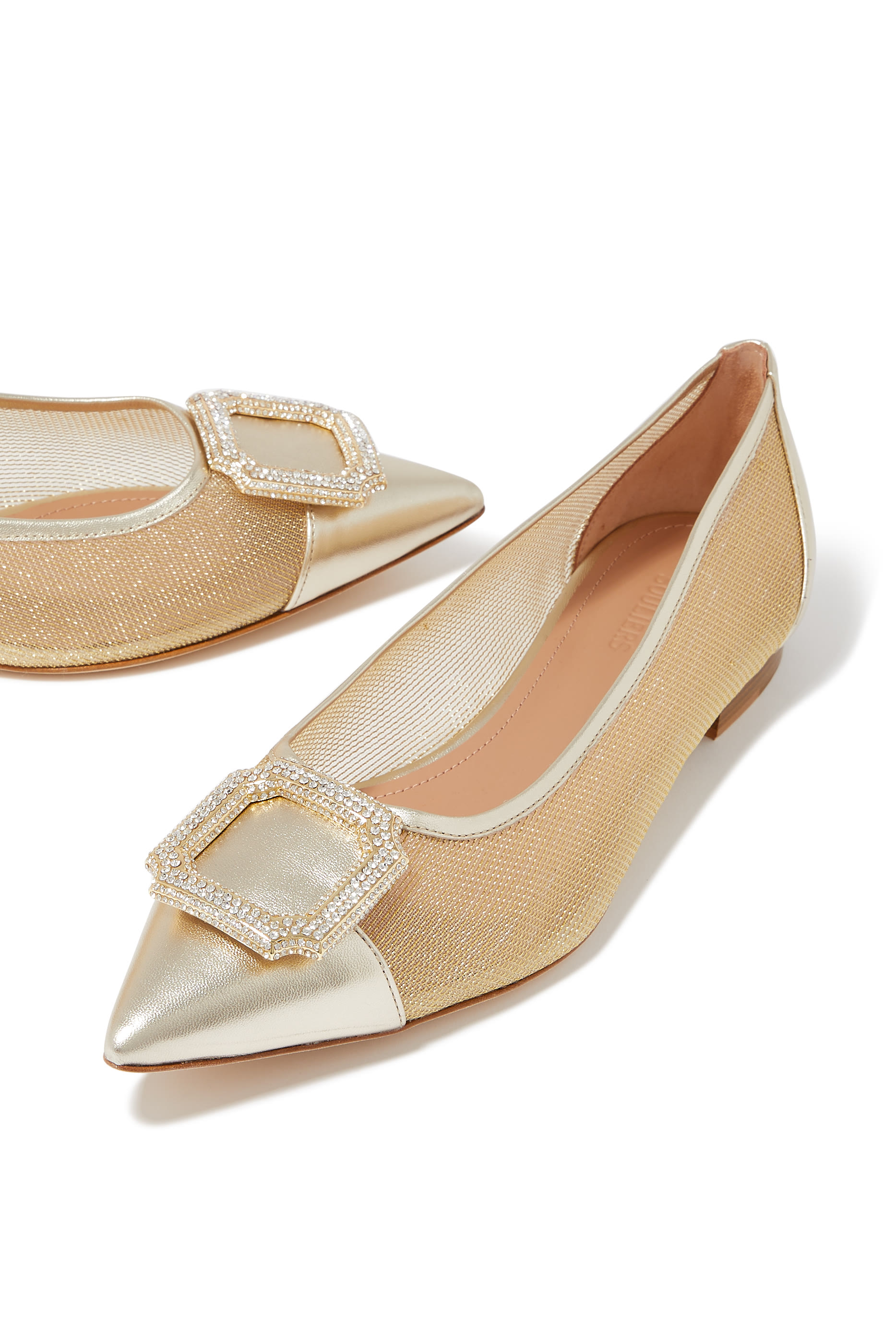 حذاء بالرينا لينا بكعب مسطح