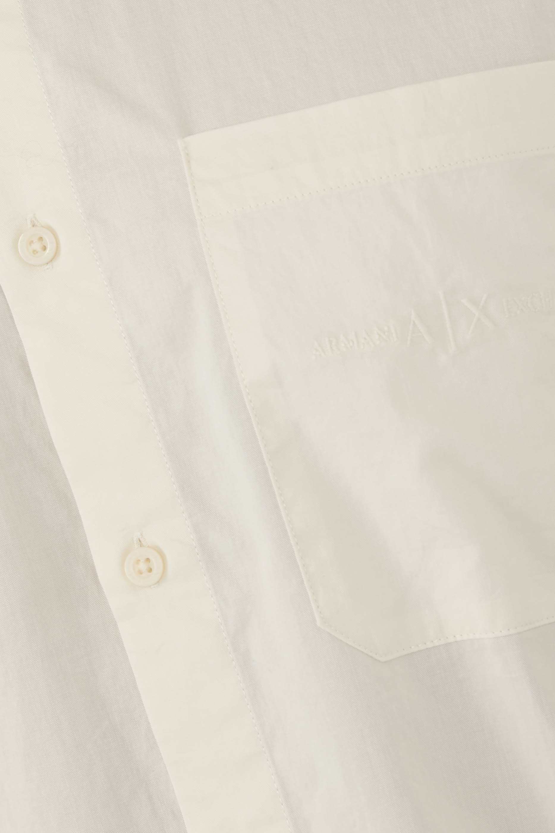 قميص كاجول مزين بشعار الماركة قماش ناعم