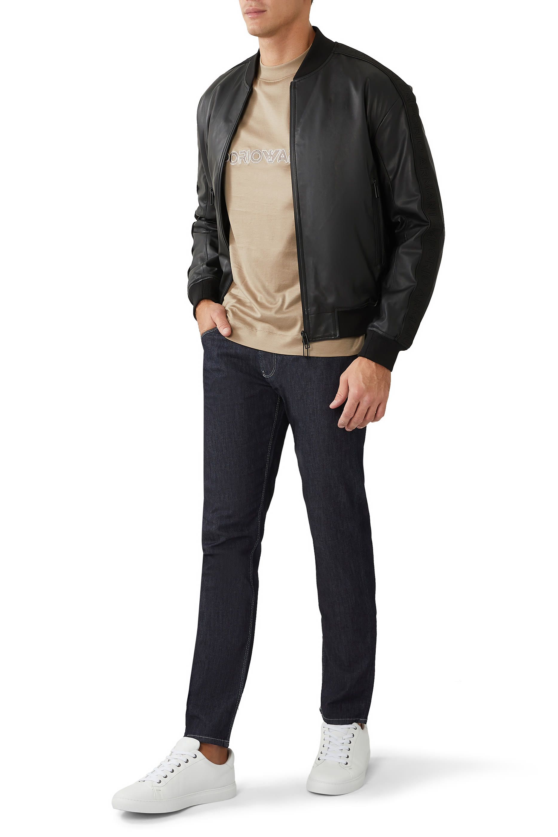 بنطال جينز بقصة سليم