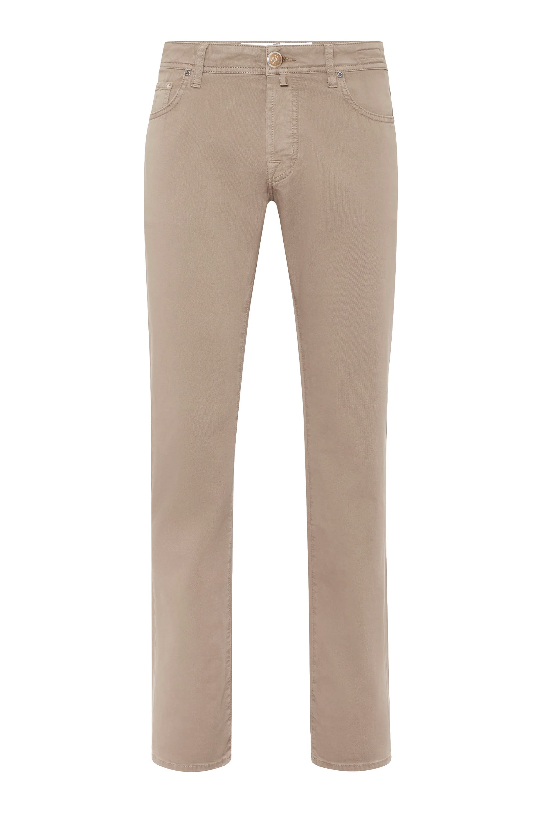 بنطال بارد بقصة ضيقة عادية وخمس جيوب