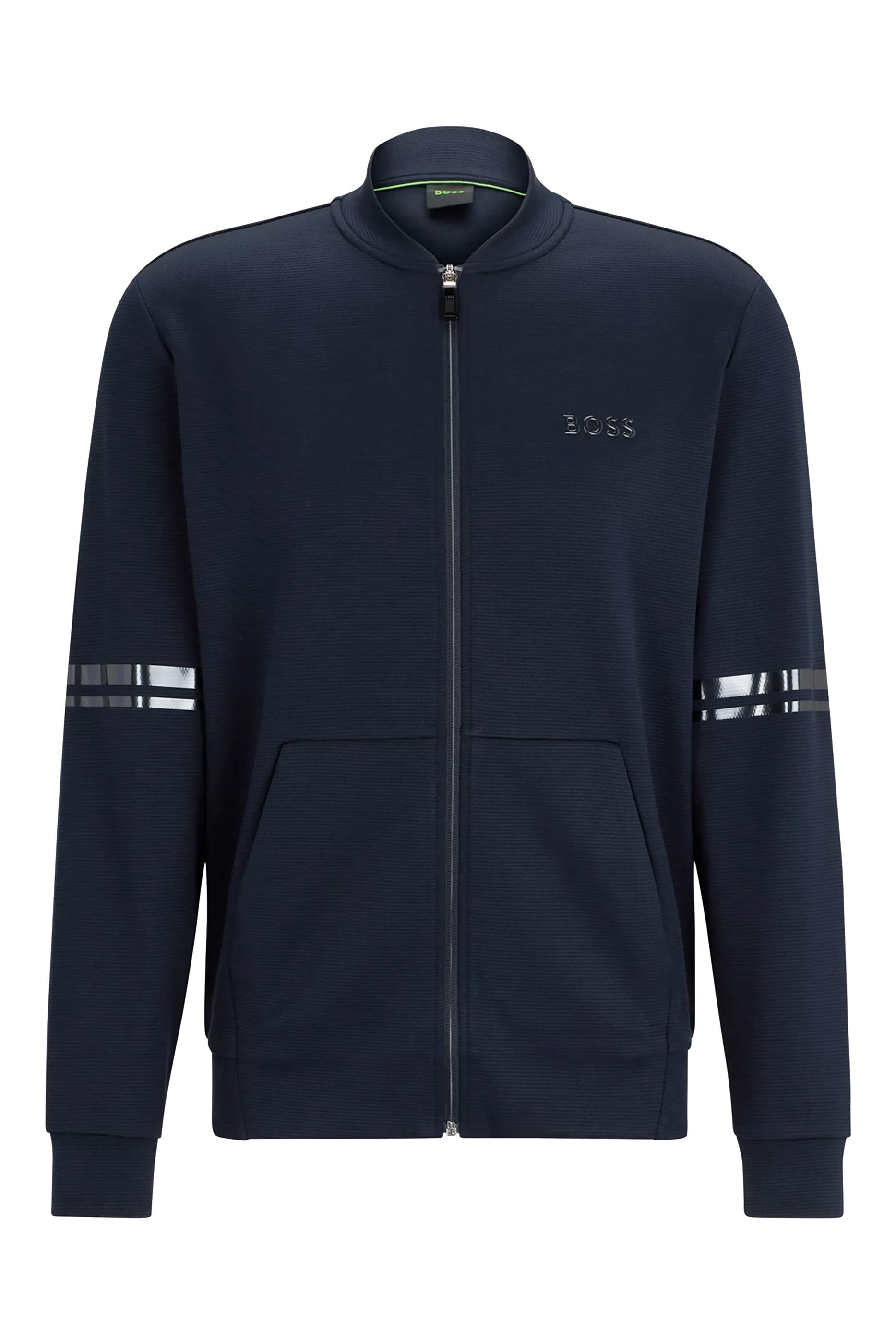 جاكيت سامو بتفاصيل عاكسة