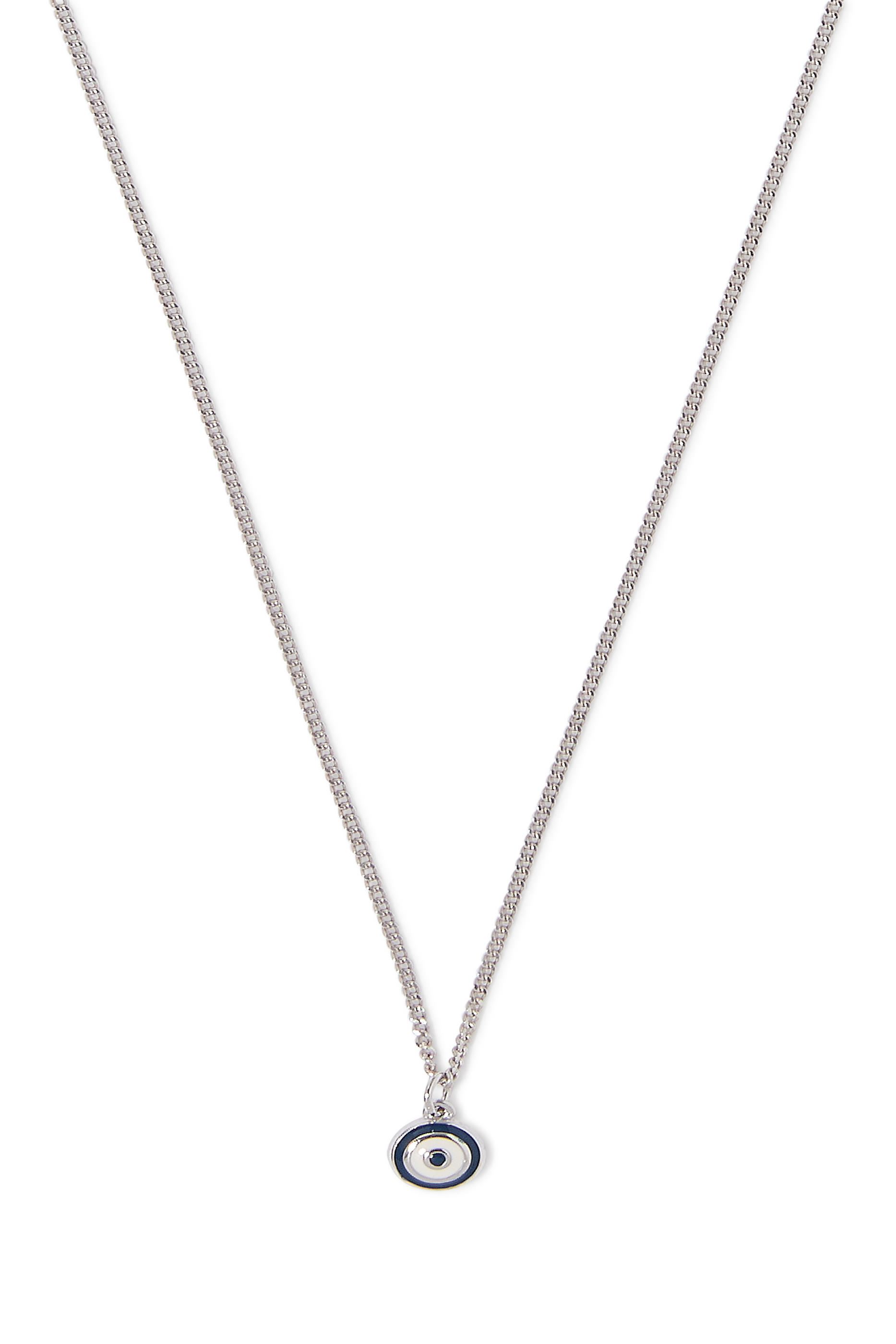 قلادة أوجوس بدلاية فضة إسترلينية ومينا