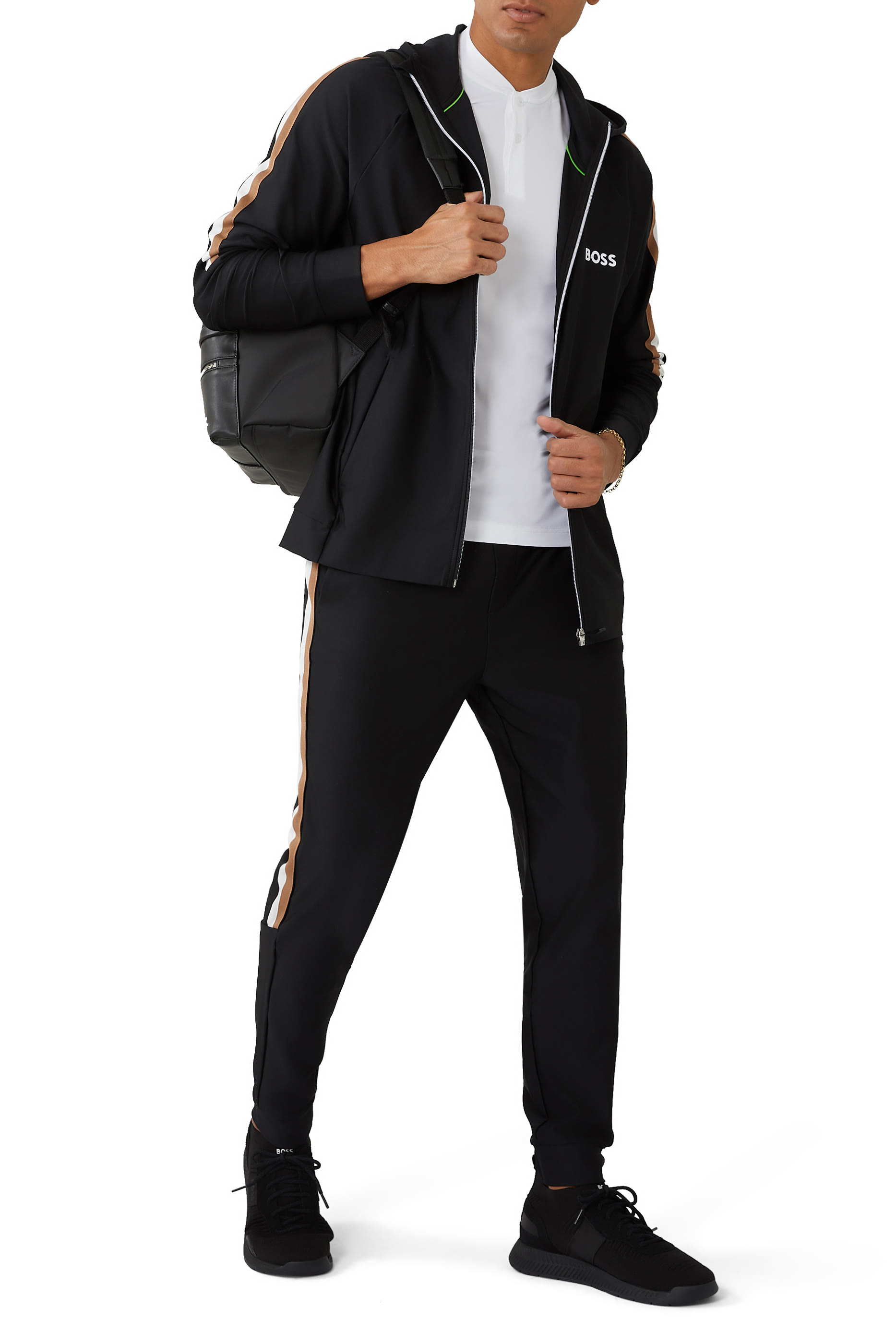 Matteo Berrettini Active-Stretch Zip-Up Hoodie