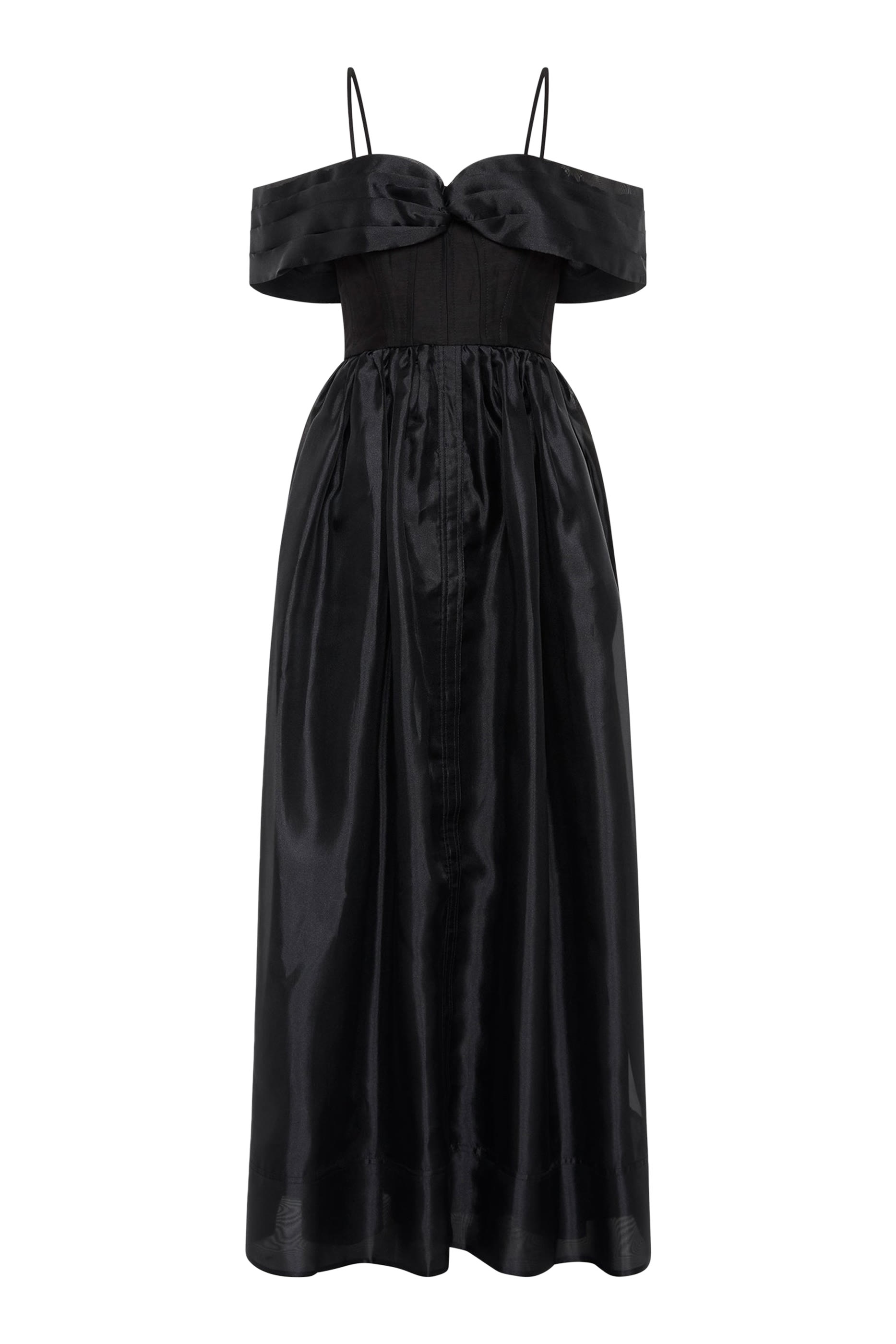 فستان طويل كورديليا بمشد