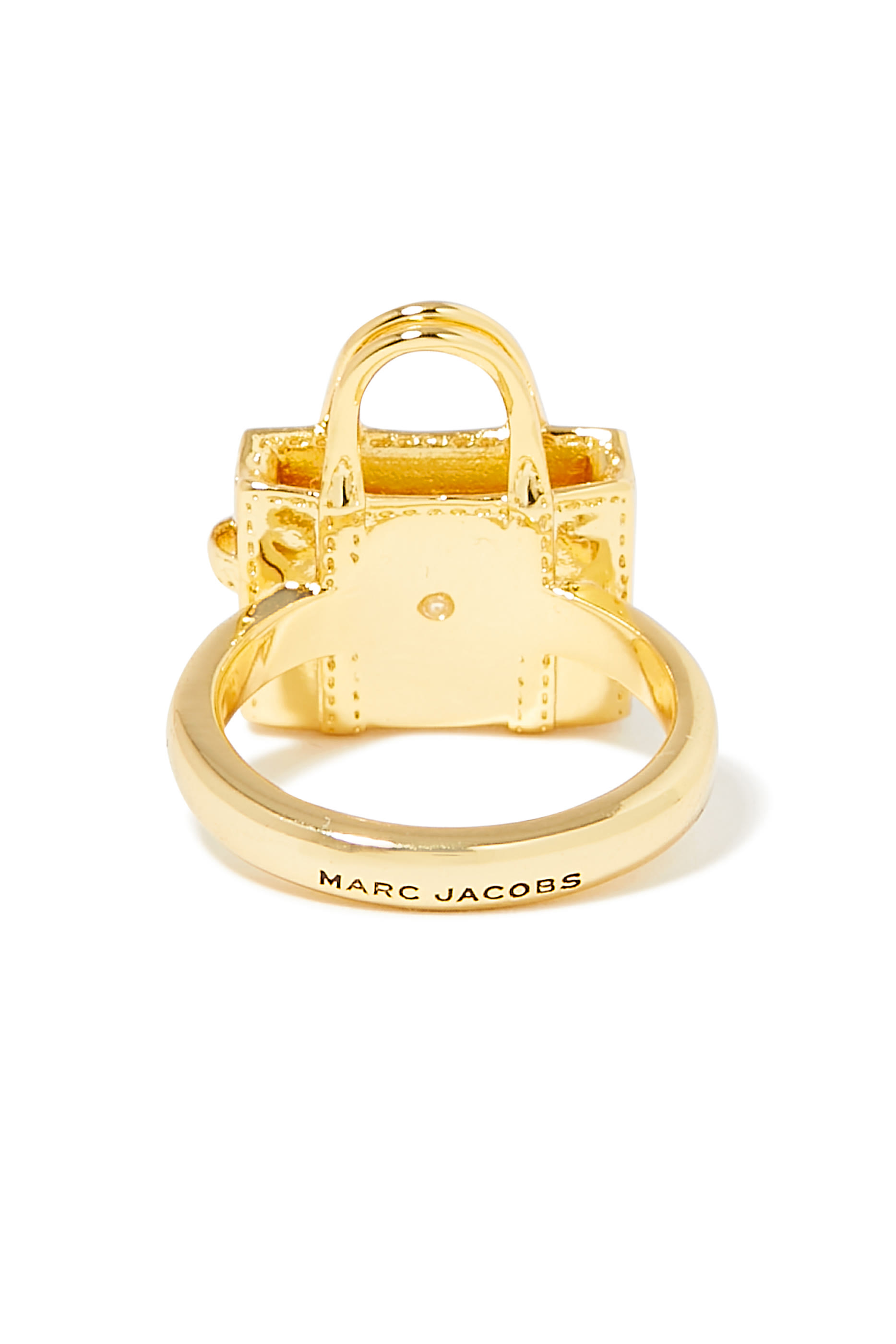 خاتم بتصميم حقيبة يد