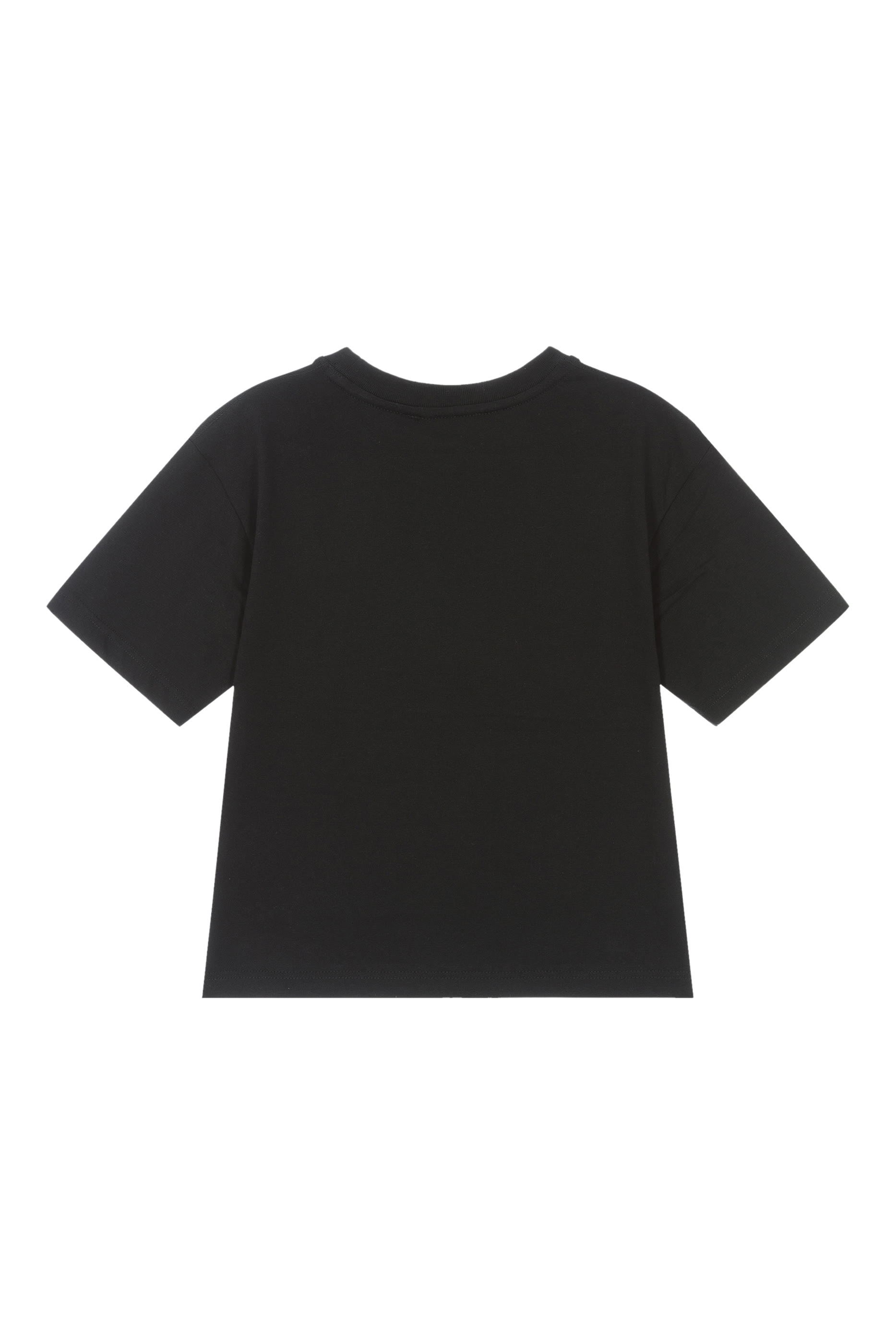 تيشيرت بطبعة شعار الماركة الغرافيكية للأطفال