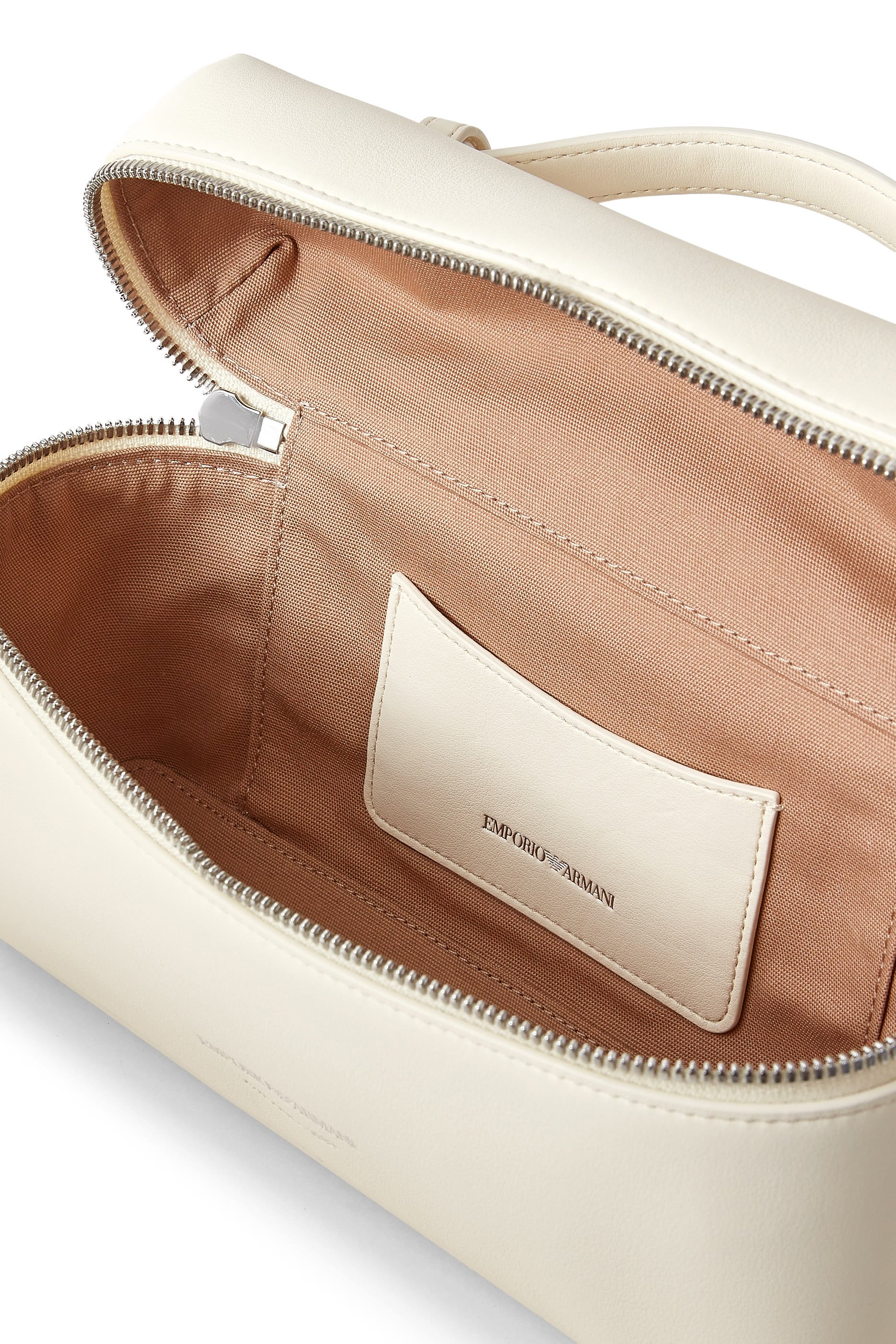 حقيبة مكيا بحمالة كتف جلد نابا